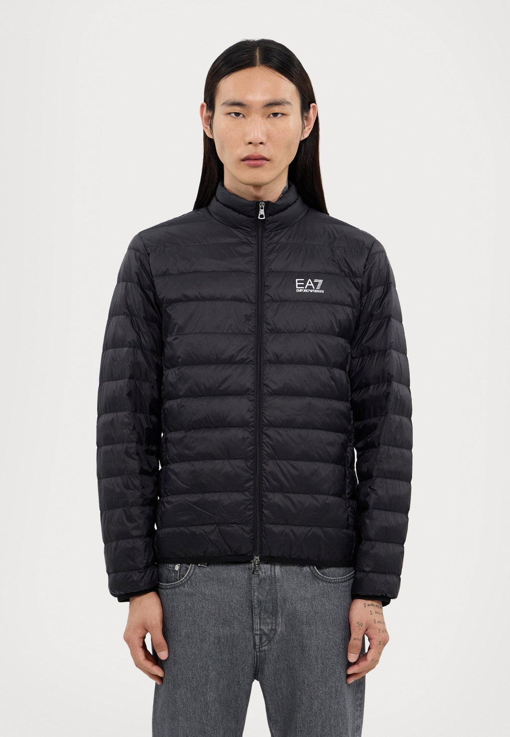 TRAIN CORE - Down jacket - black