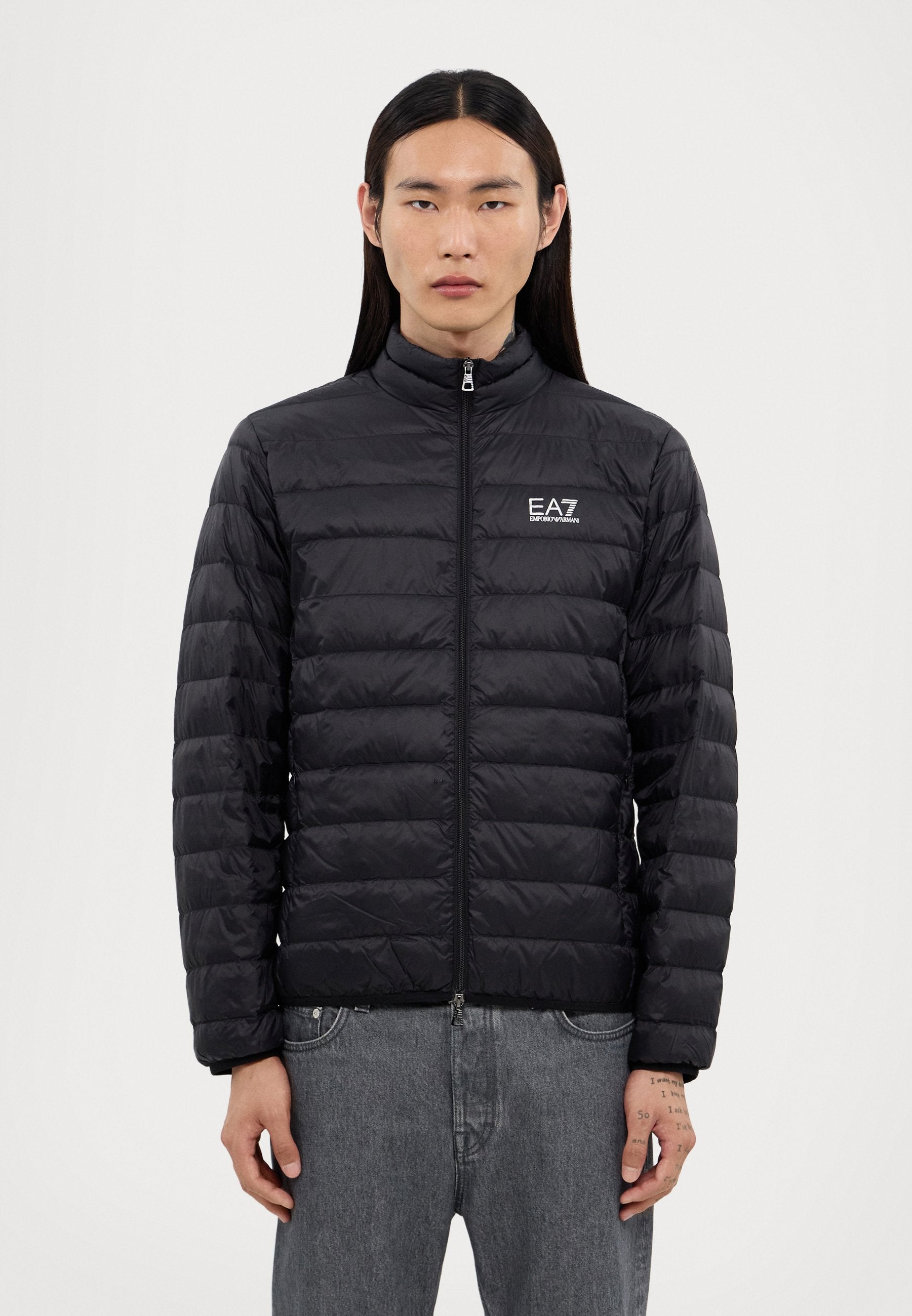 TRAIN CORE - Down jacket - black