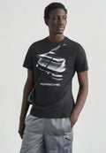 GRAPHIC TEE - Print T-shirt - black