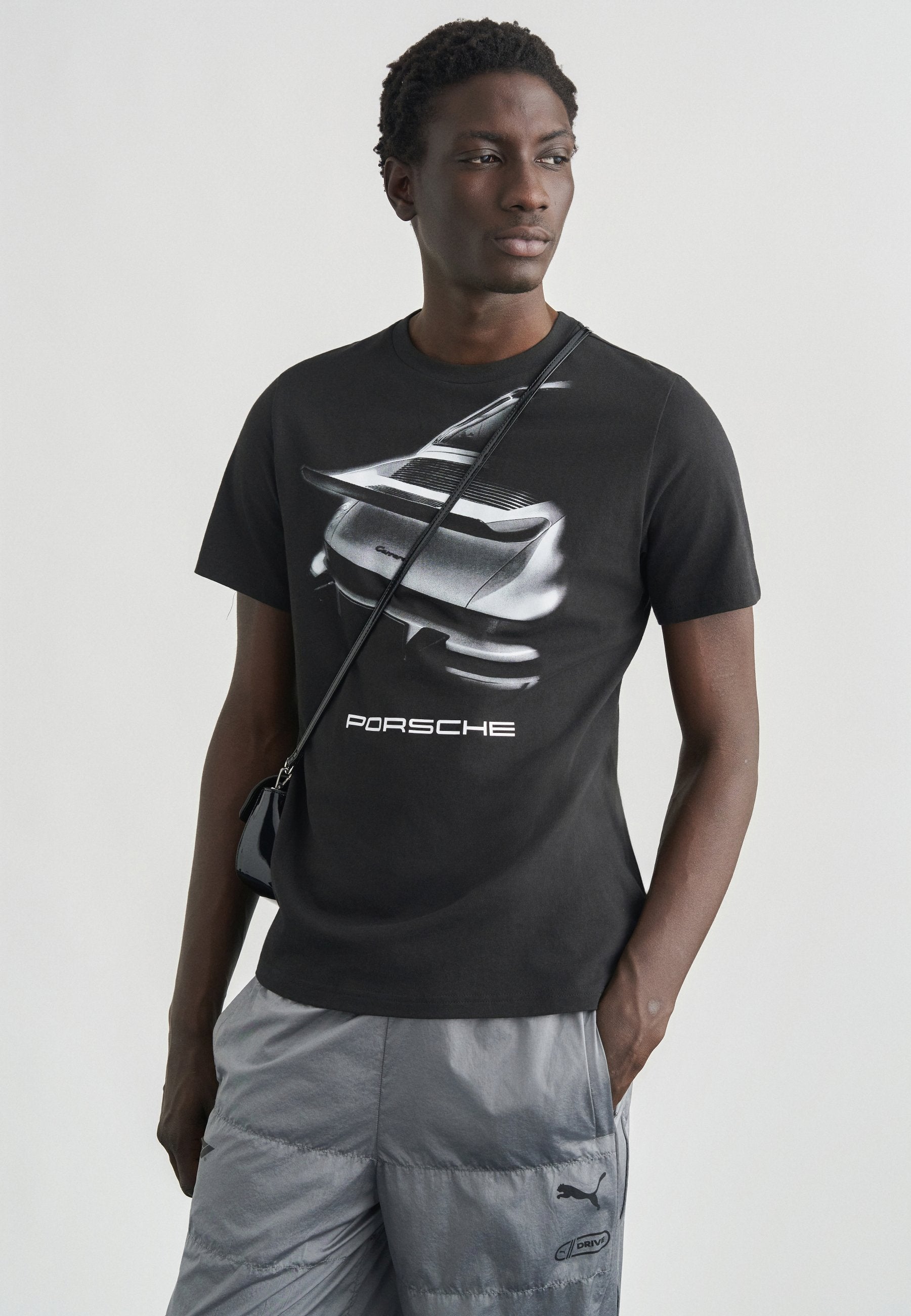 GRAPHIC TEE - Print T-shirt - black