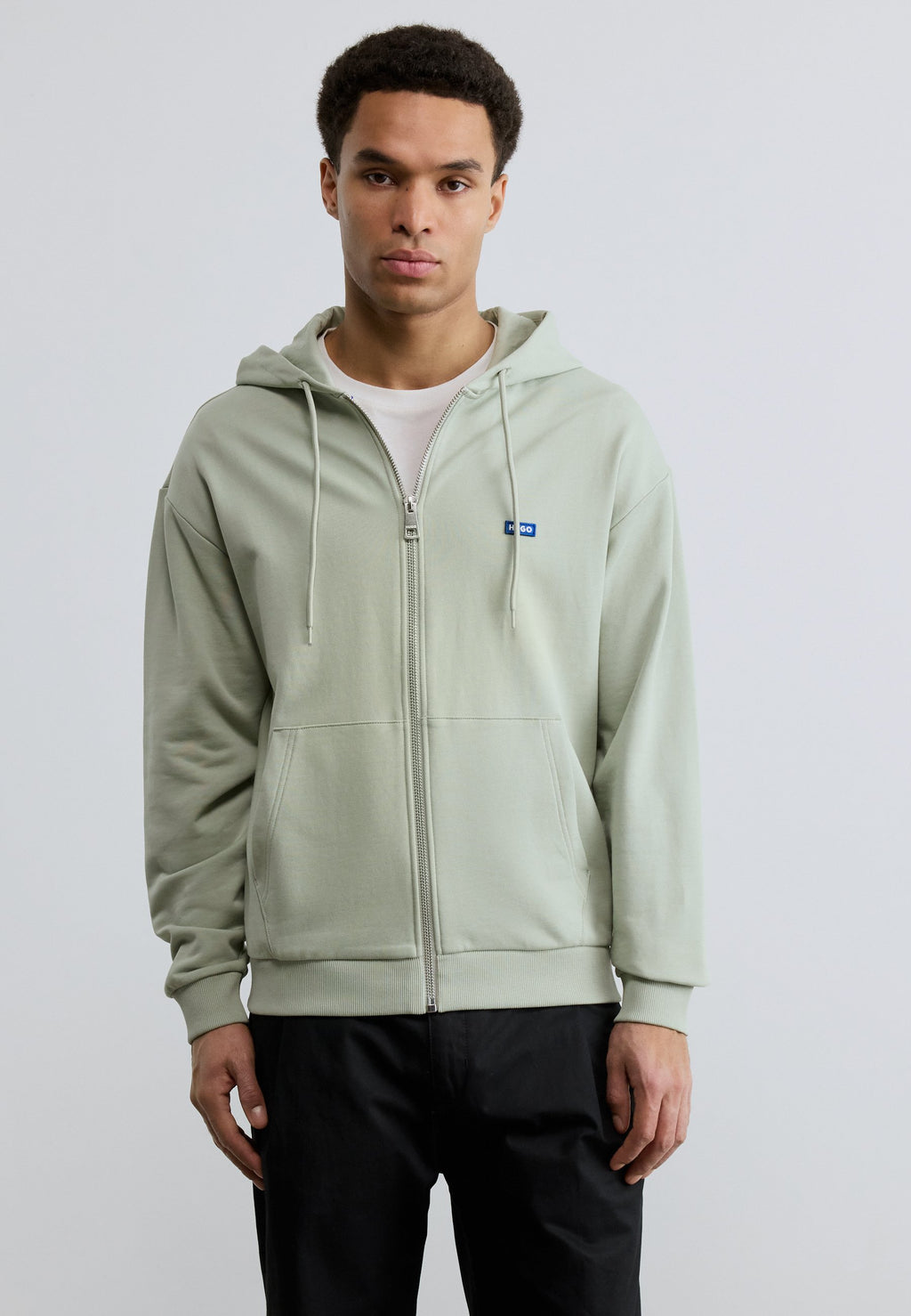 NADARASI - Zip-up sweatshirt - open green