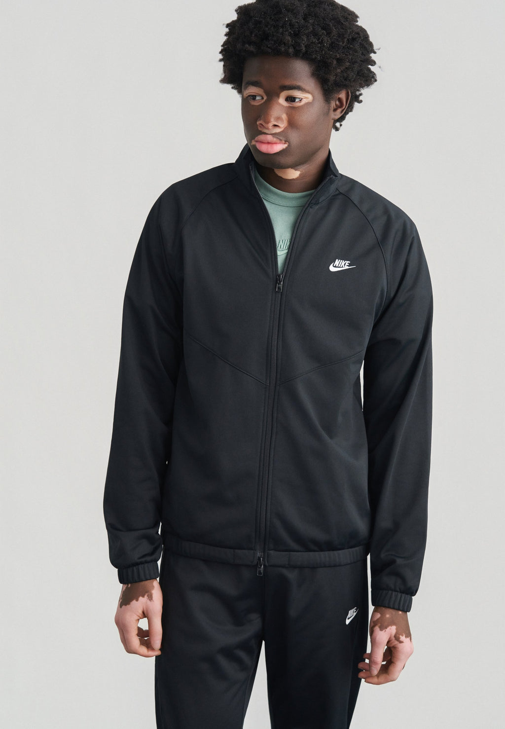 SET - Tracksuit - black/white
