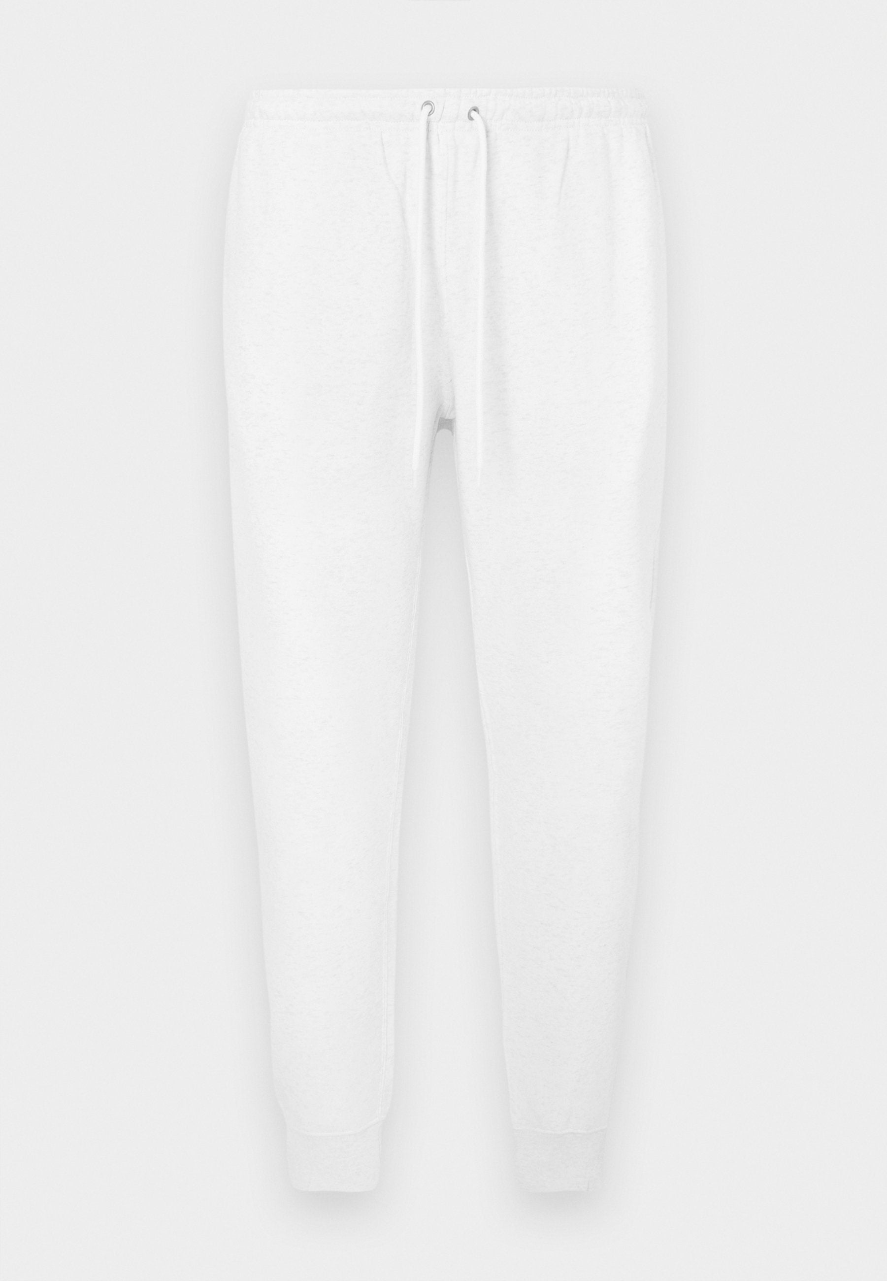 Tracksuit bottoms - birch heather/white