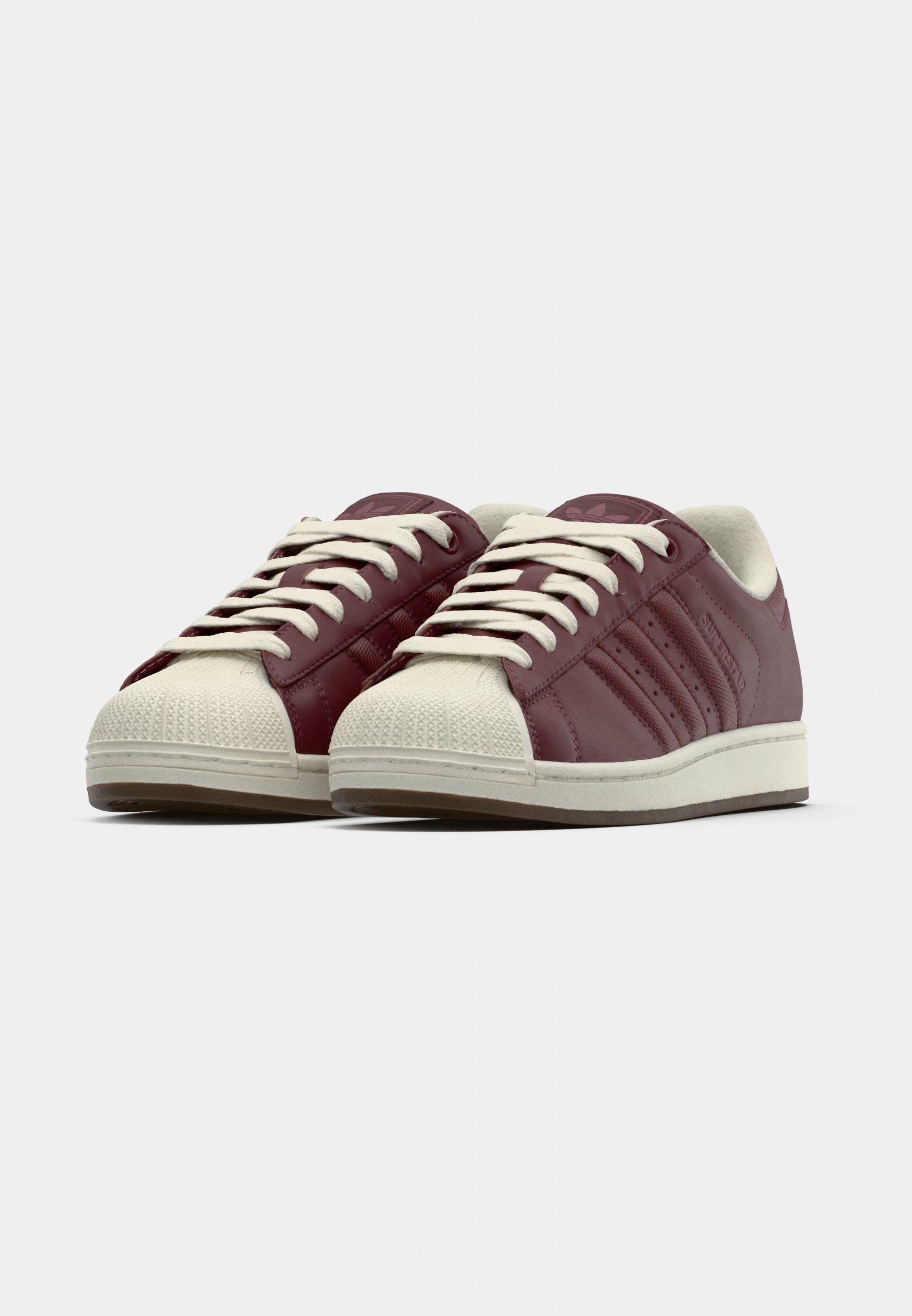 SUPERSTAR II UNISEX - Spor Ayakkabı - gölge kırmızı/kirli beyaz
