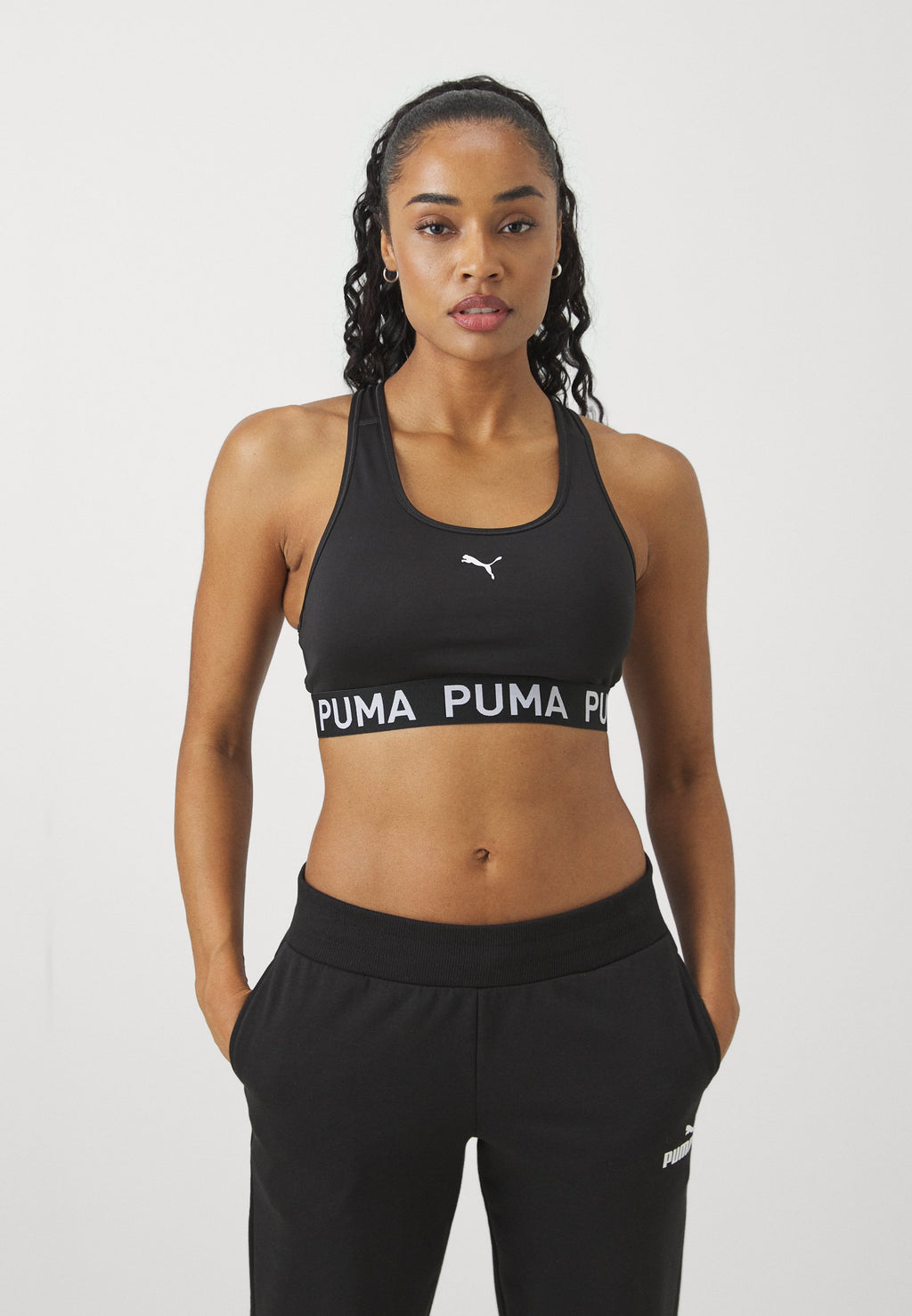 4KEEPS BRA - Medium support sports bra - black
