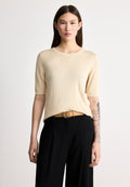 FIAFFU - Basic T-shirt - open beige