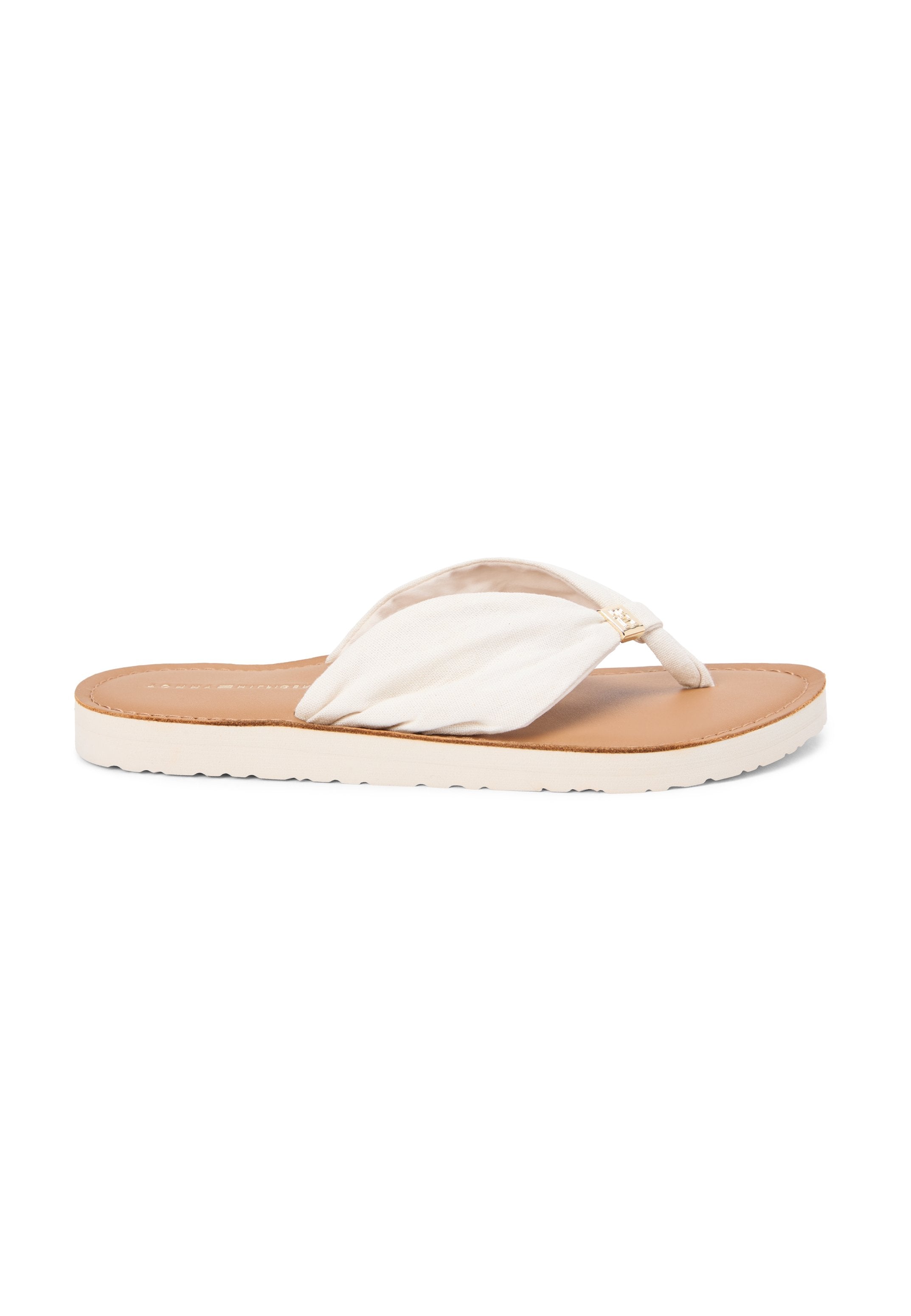 SUMMER - T-bar sandals - soft cream