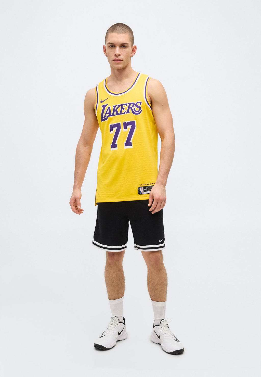 LOS ANGELES LAKERS LUKA DONČIĆ ICON - Club wear - amarillo