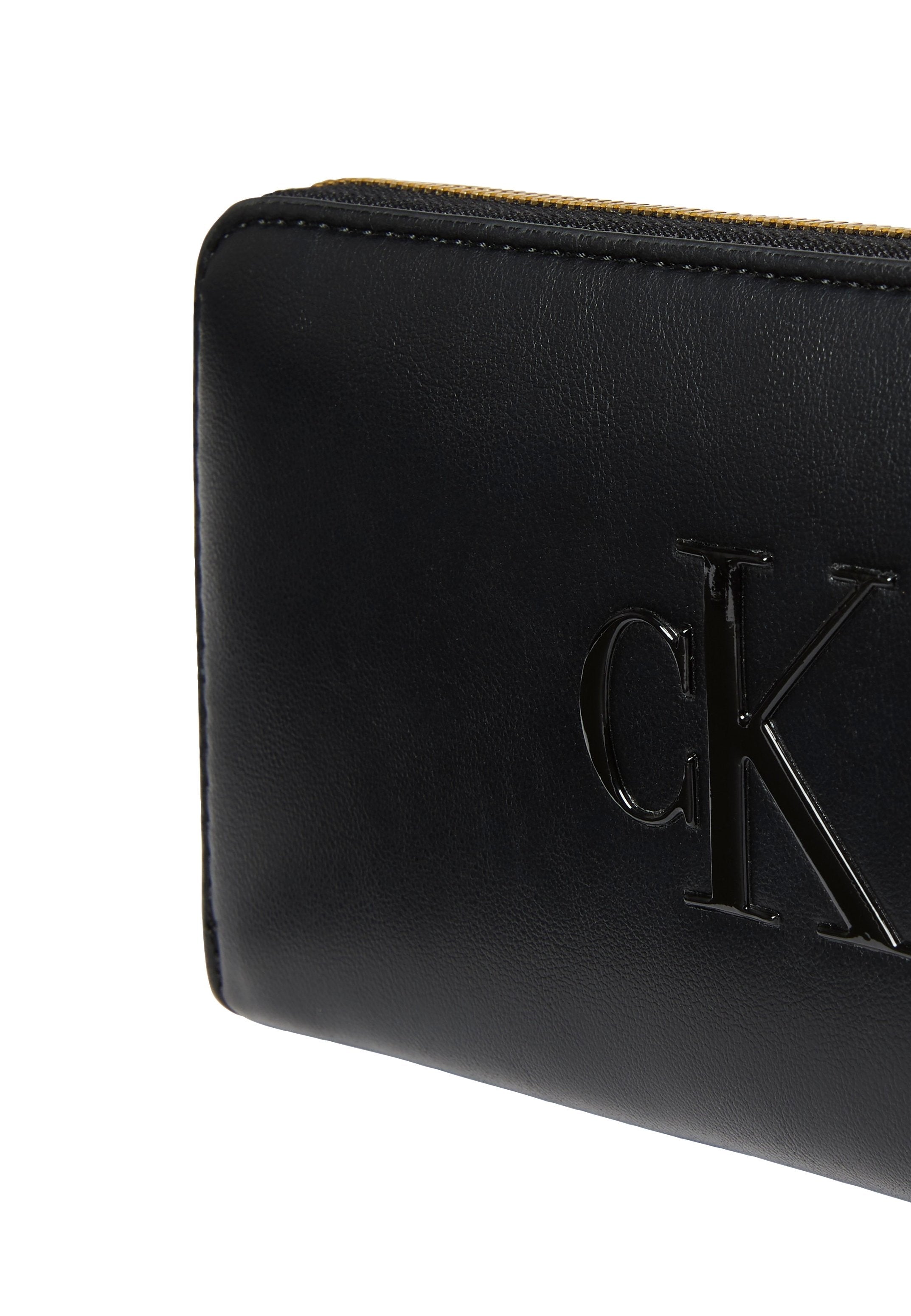 BOLD LONG ZIP AROUND - Wallet - black