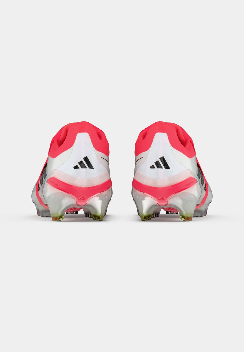 PREDATOR PRO FOLD-OVER TONGUE FIRM GROUND FOOTBALL BOOTS - Firm-ground football boots - lucid red/core black/footwear white