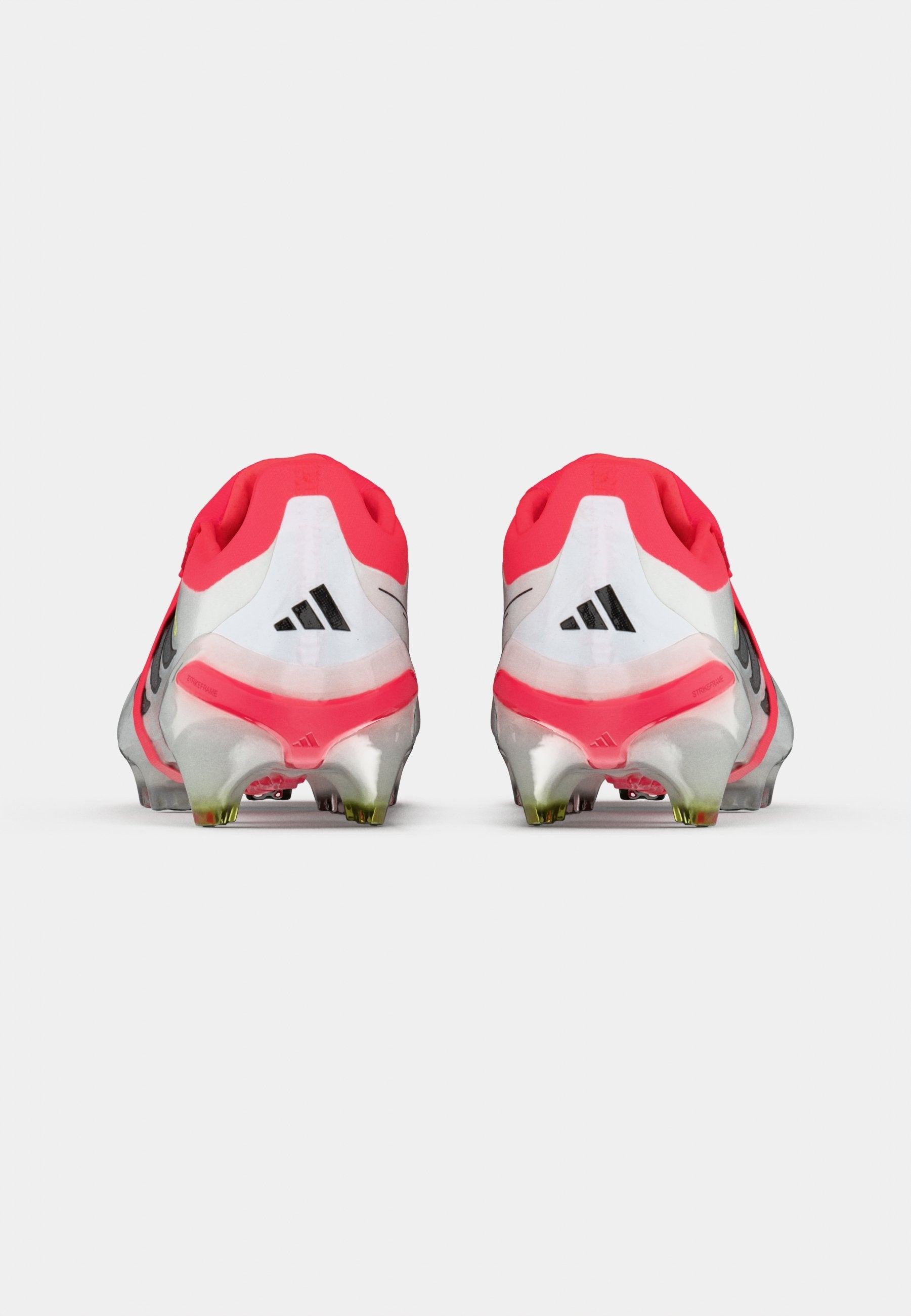 PREDATOR PRO FOLD-OVER TONGUE FIRM GROUND FOOTBALL BOOTS - Firm-ground football boots - lucid red/core black/footwear white