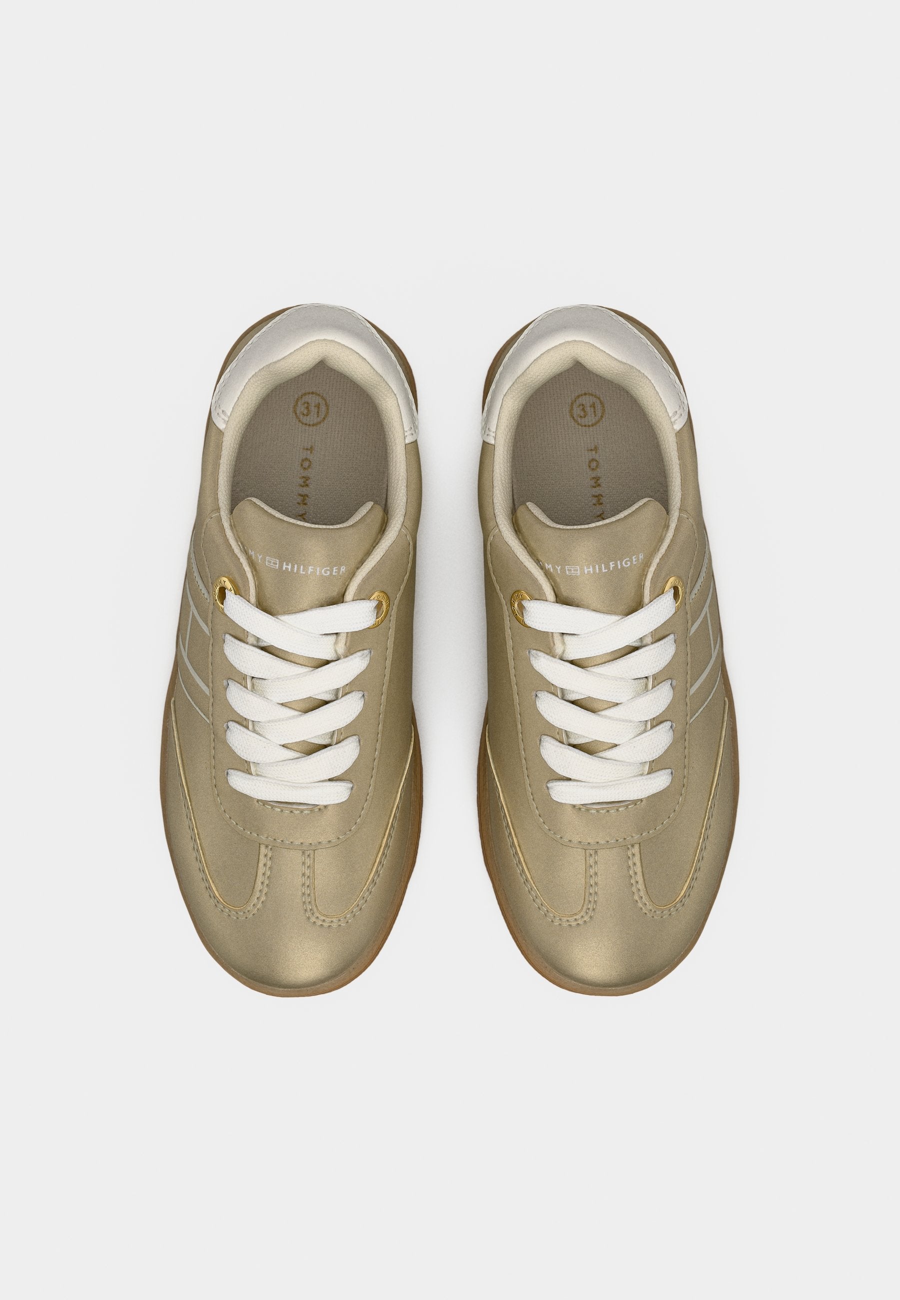 JACK - Trainers - platinum-coloured/off white
