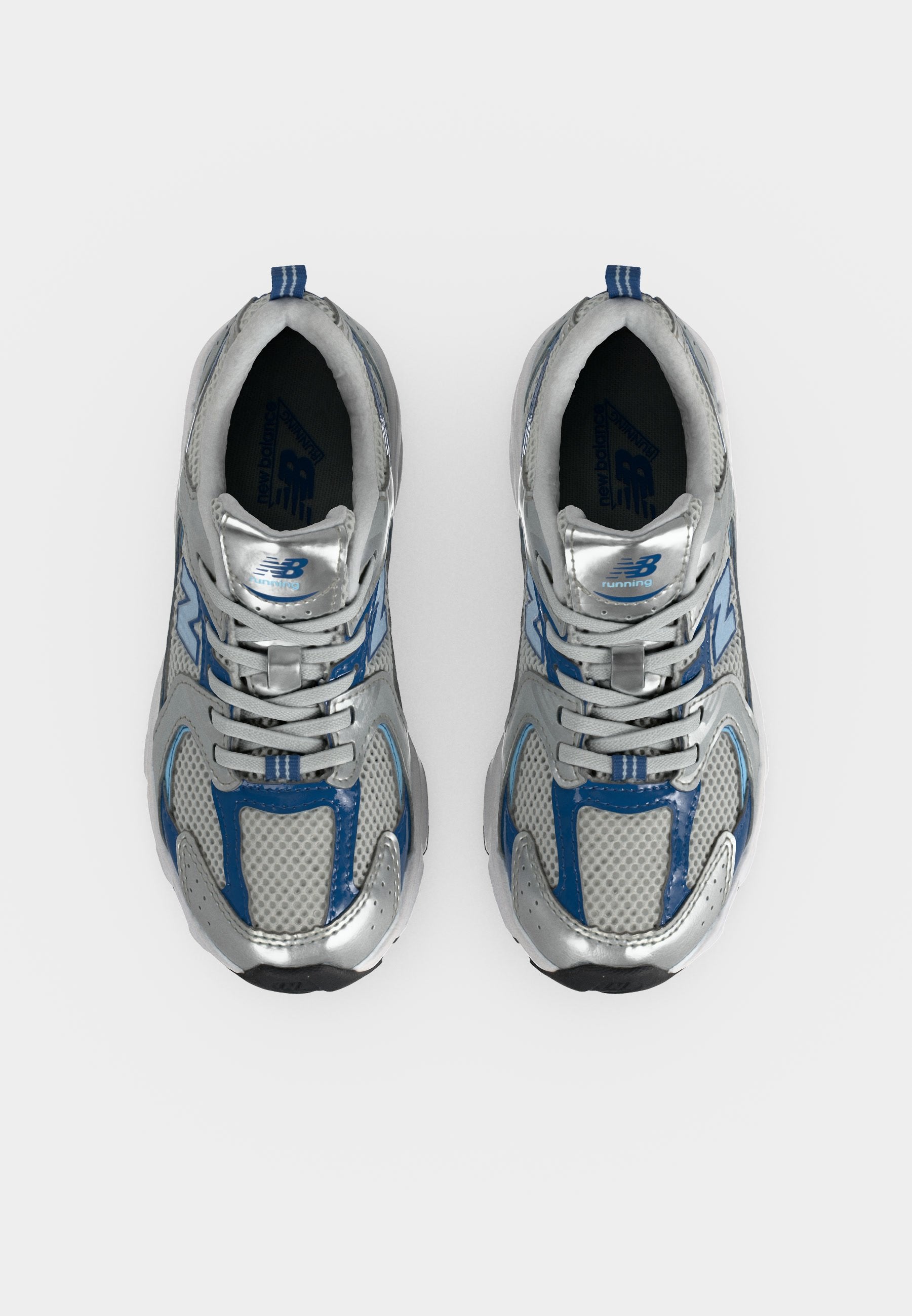 530 UNISEX - Trainers - silver-coloured metallic/magic blue