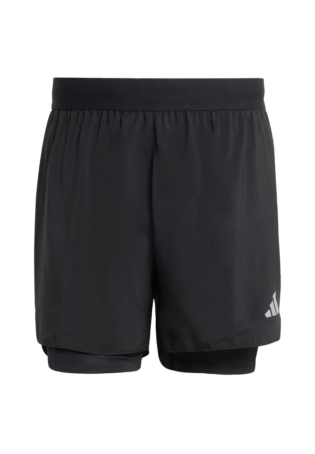 RUN - 2-in-1 shorts - black