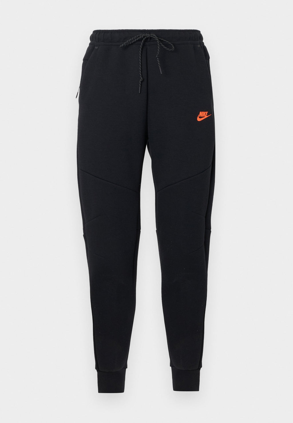 Tracksuit bottoms - black/hyper crimson