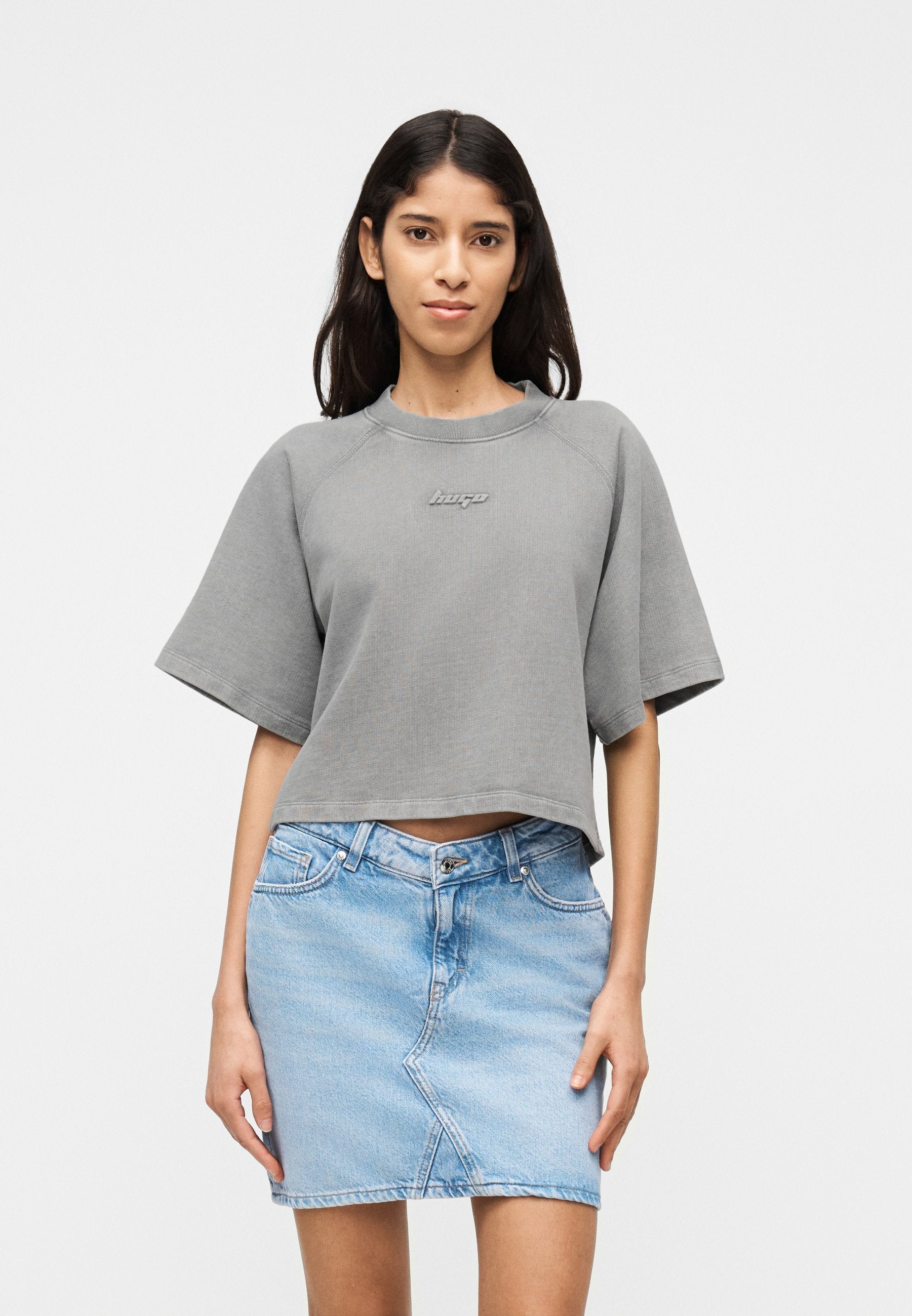DORLINA - Basic T-shirt - black