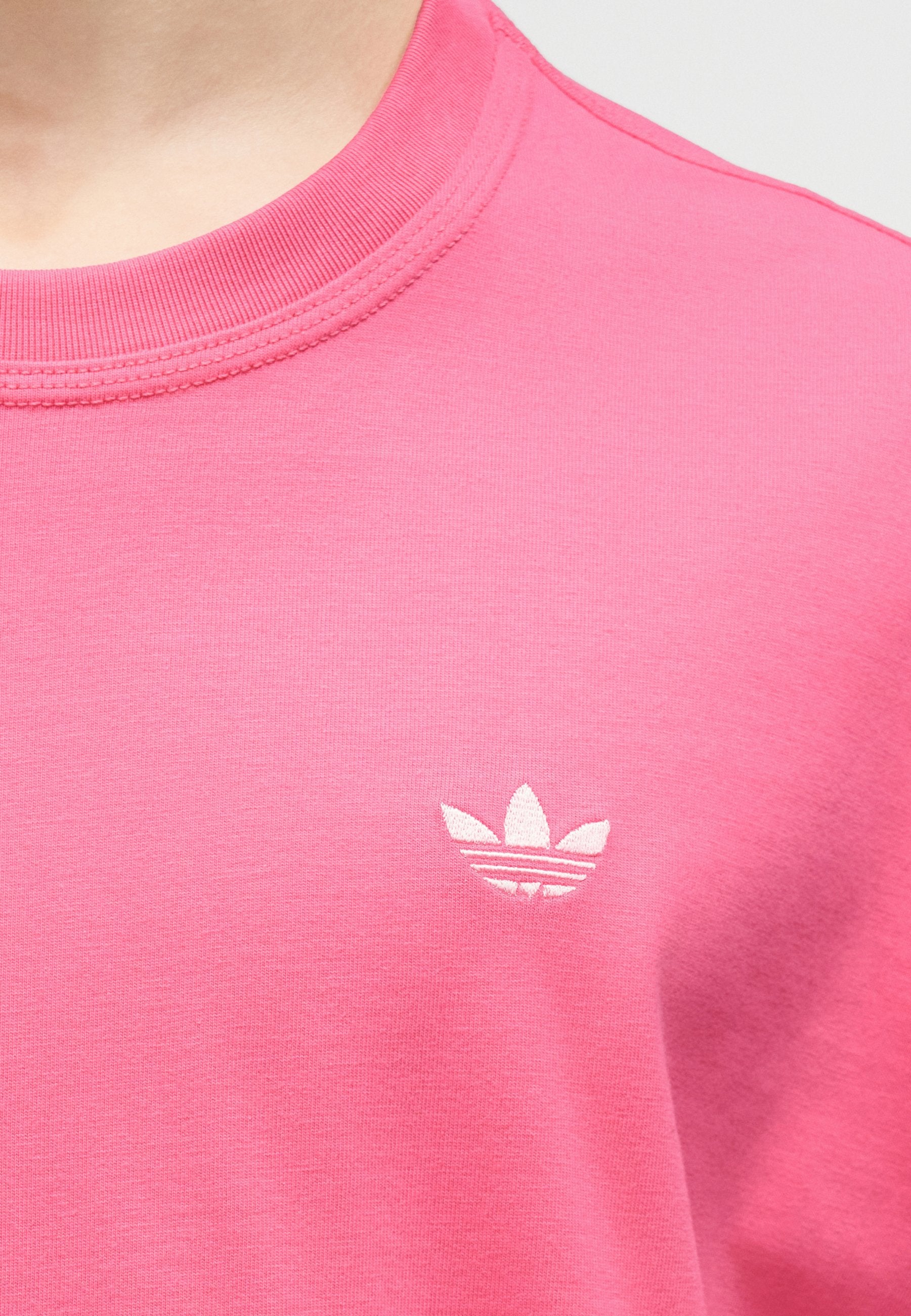 BOXY TEE UNISEX - Temel Tişört - pembe fuşya