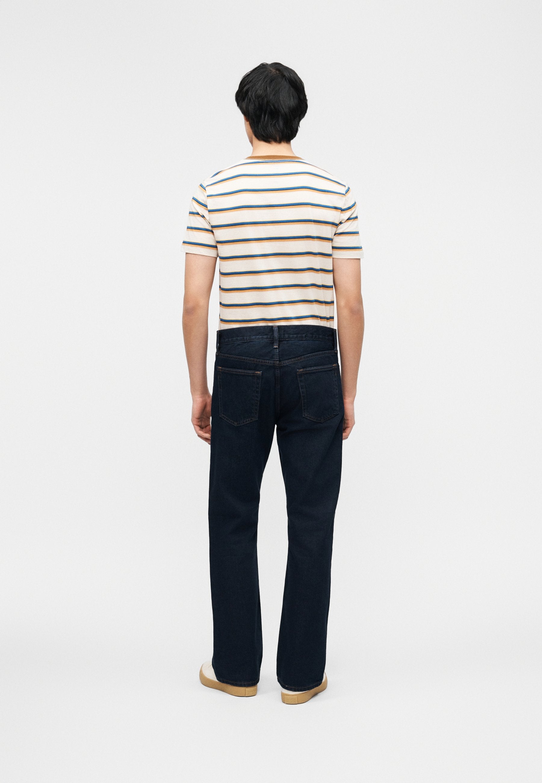 KLASİK PAÇA - Havuç Paça Kot Pantolon - koyu mavi denim