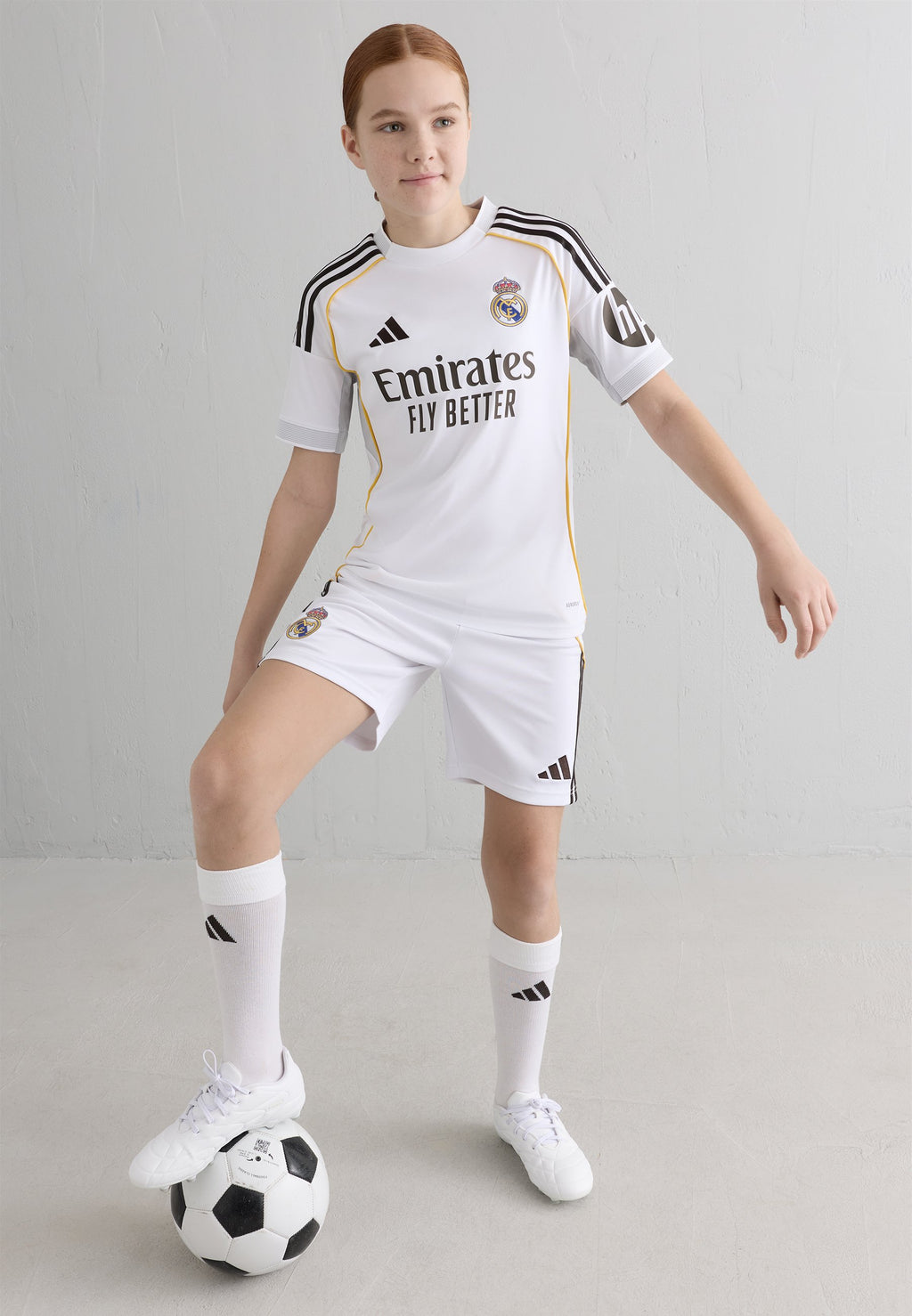 REAL MADRID HOME KIDS UNISEX - Print T-shirt - white