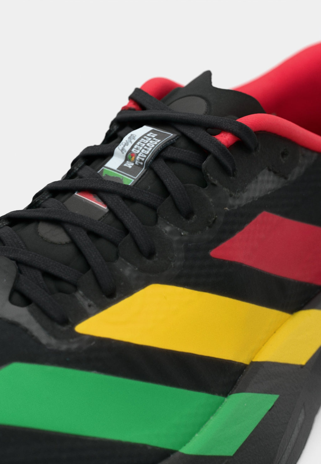 ADIZERO EVO SL - Trainers - core black/vivid green/bold gold-coloured