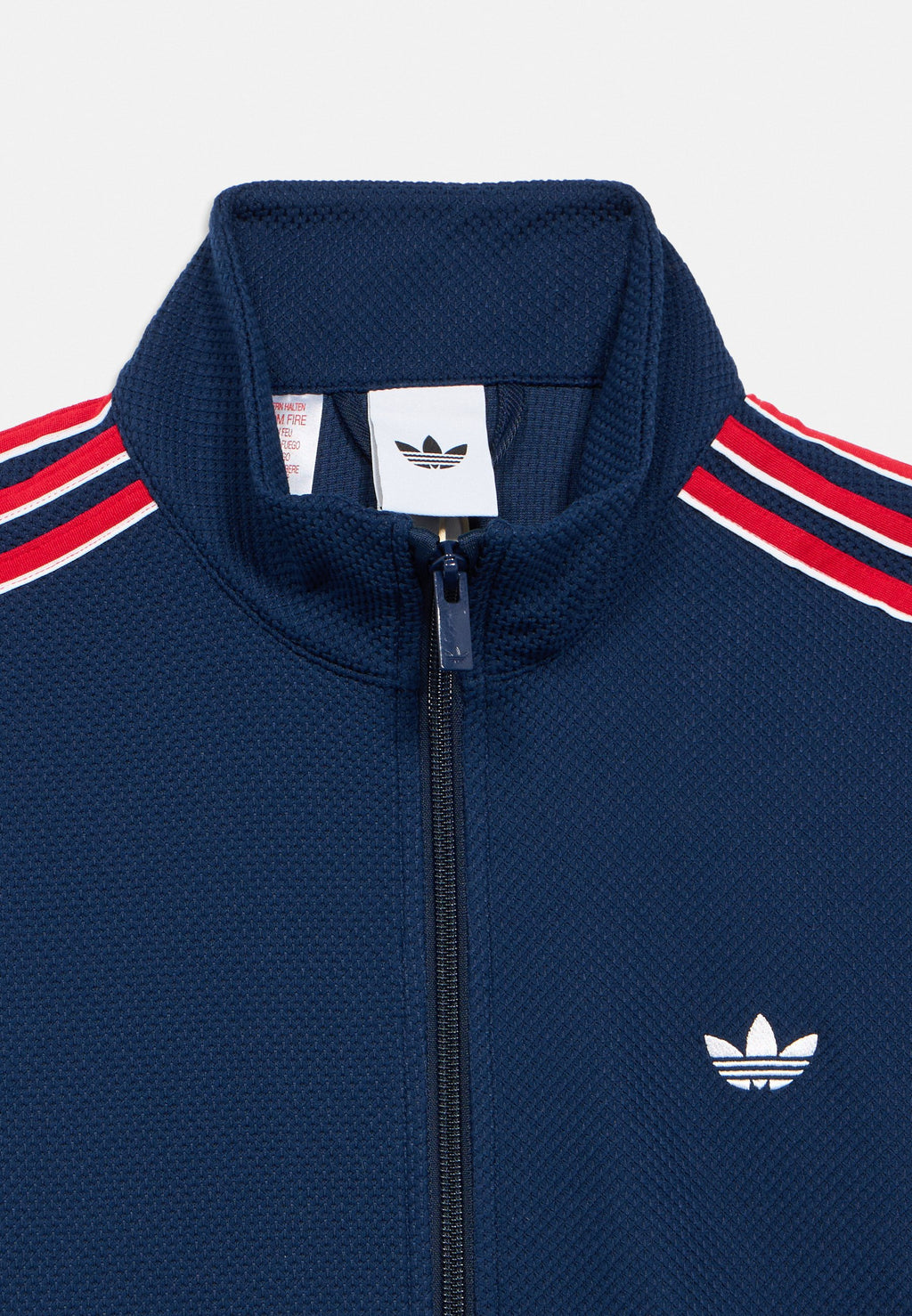 FIREBIRD JUNIOR UNISEX - Zip-up sweatshirt - night indigo/better scarlet/white