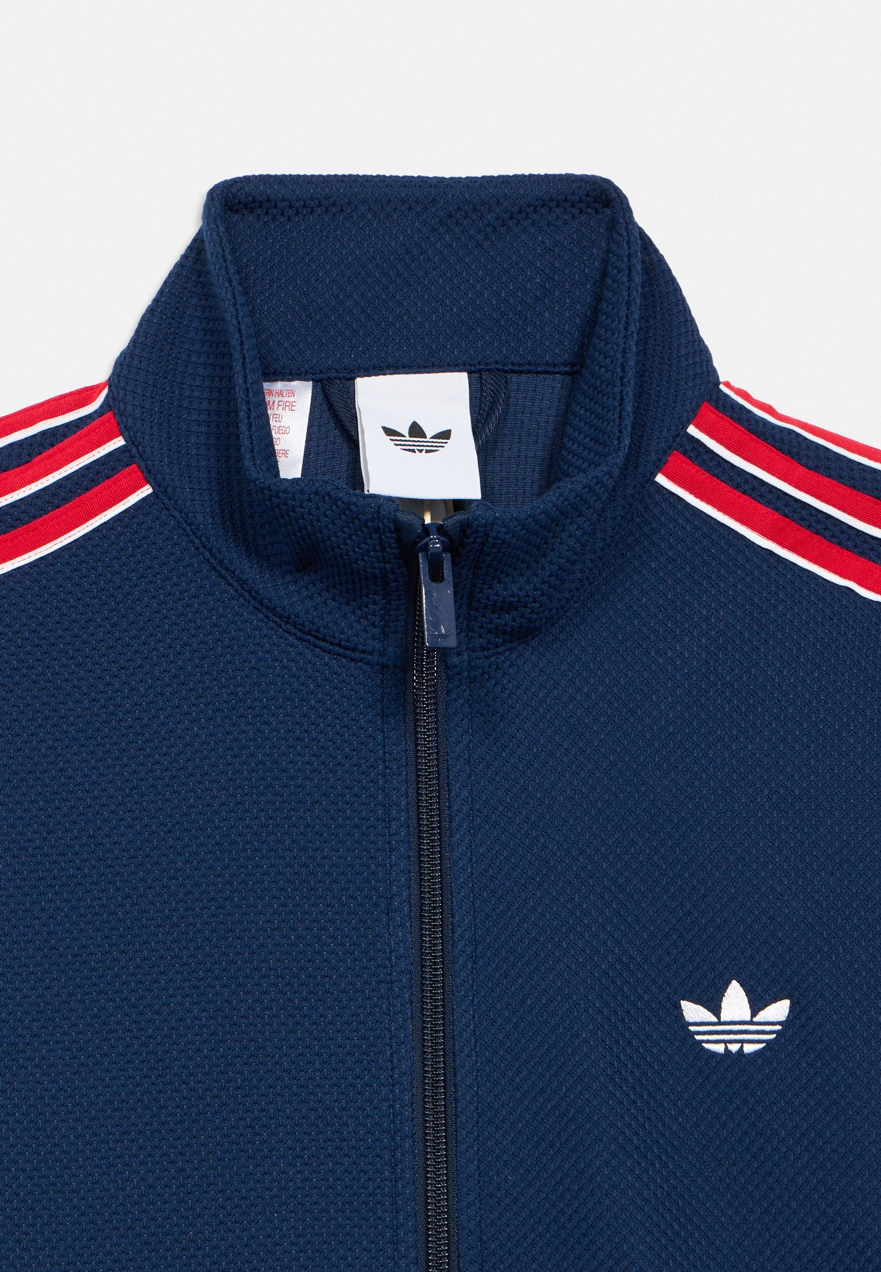 FIREBIRD JUNIOR UNISEX - Zip-up sweatshirt - night indigo/better scarlet/white