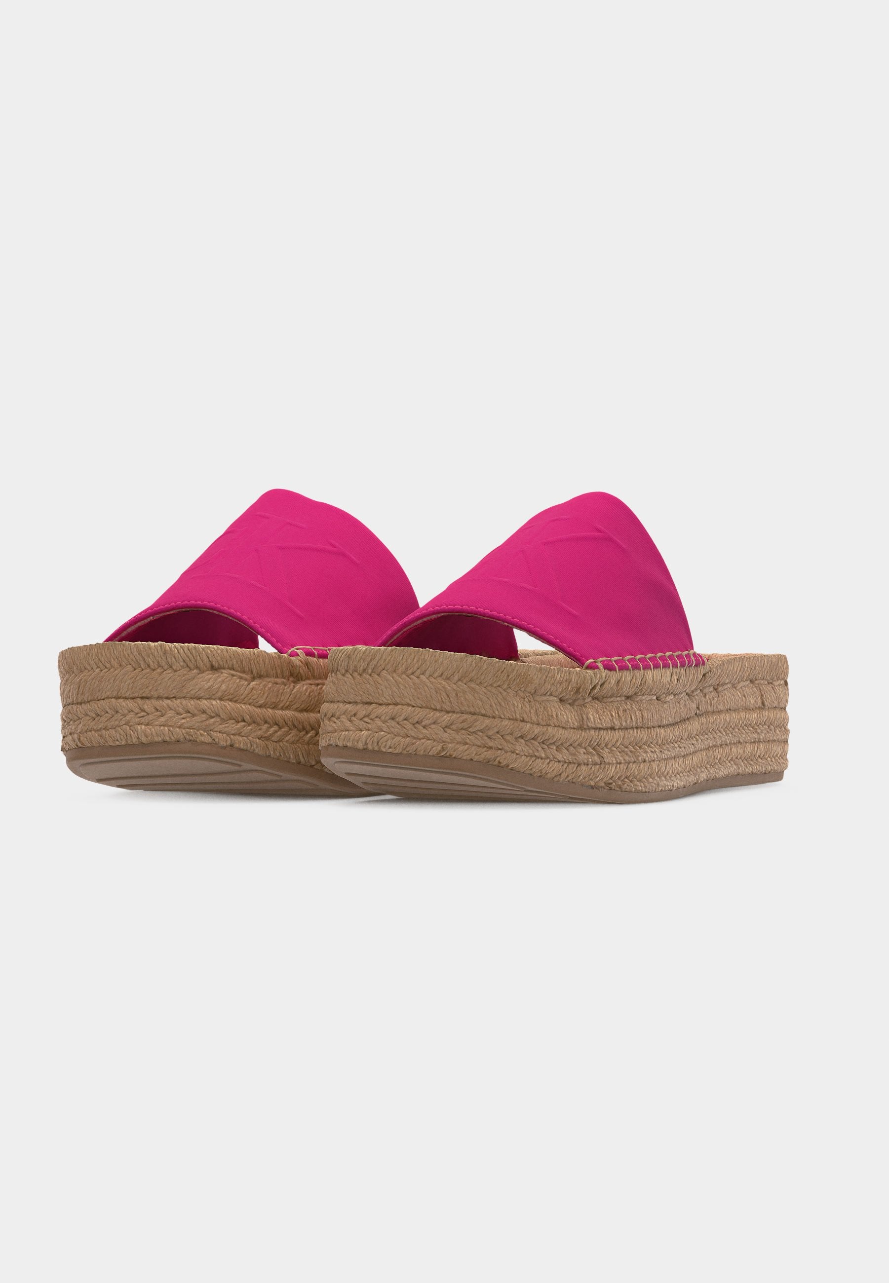 Mules - pink yarrow