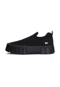 CHUNKY CLEAT KNIT TRAINERS - أحذية رياضية - أسود