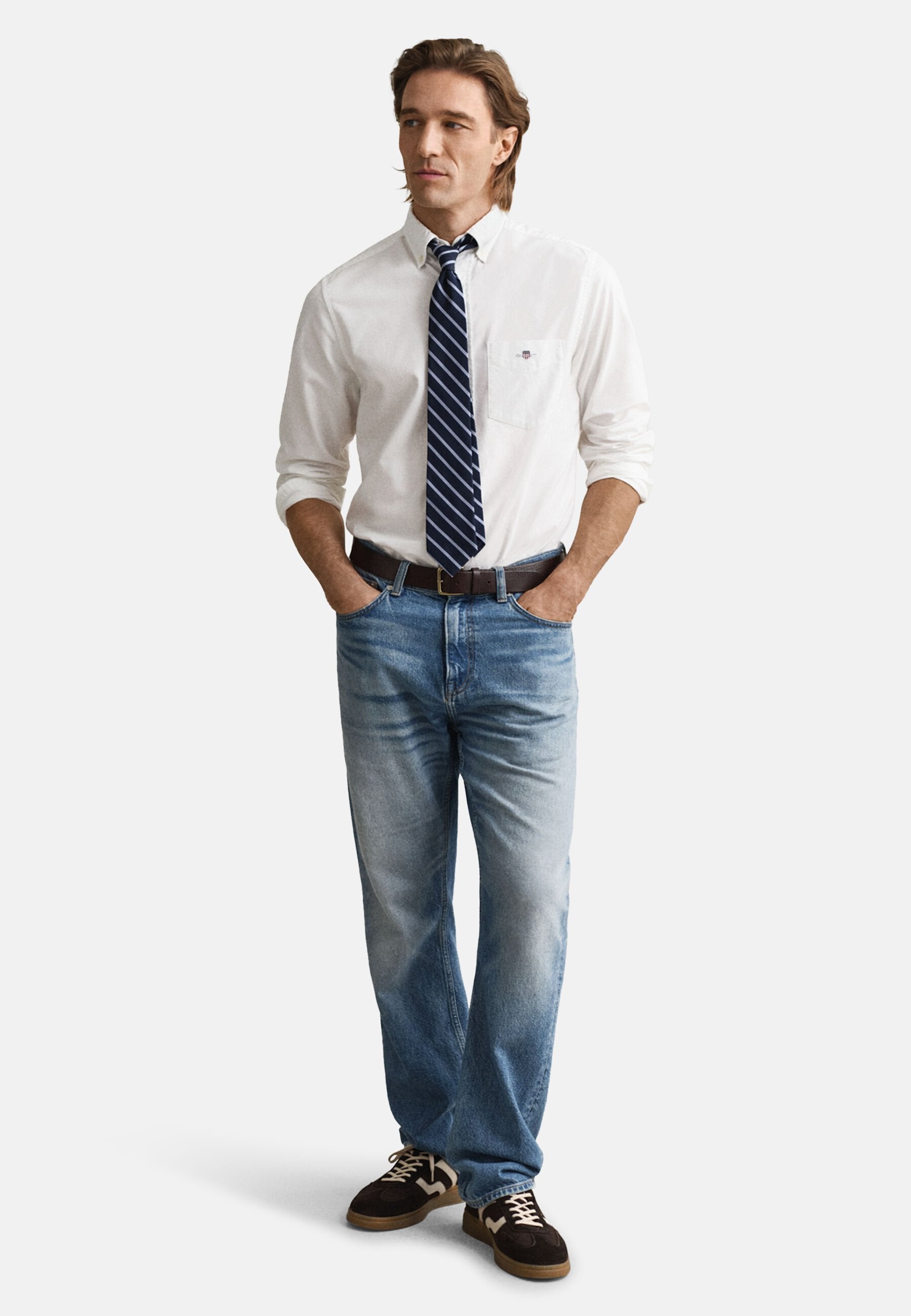 OXFORD - Shirt - white