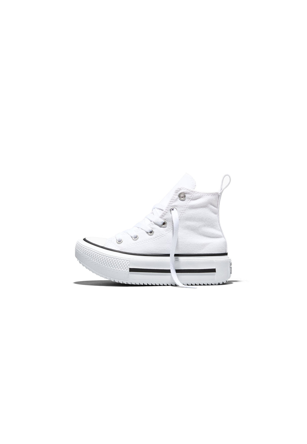 CHUCK TAYLOR ALL STAR LIFT DOUBLE STACK - High-top trainers - white/black/egret