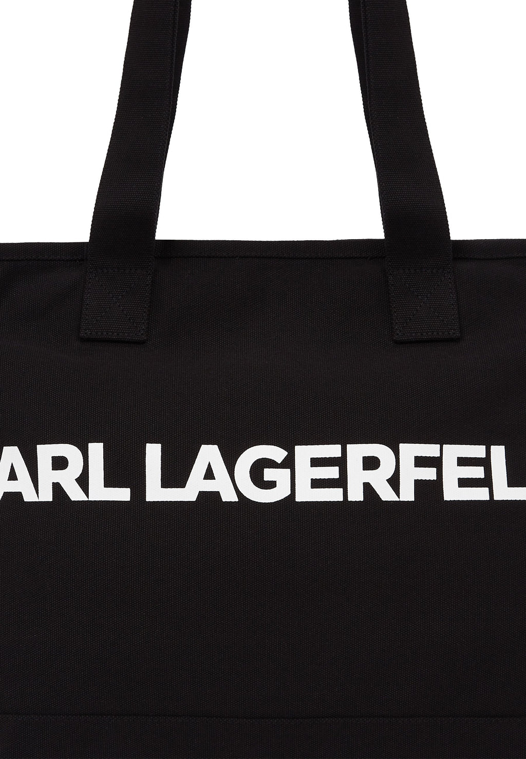 EXTRA LARGE LOGO - Tote bag - black