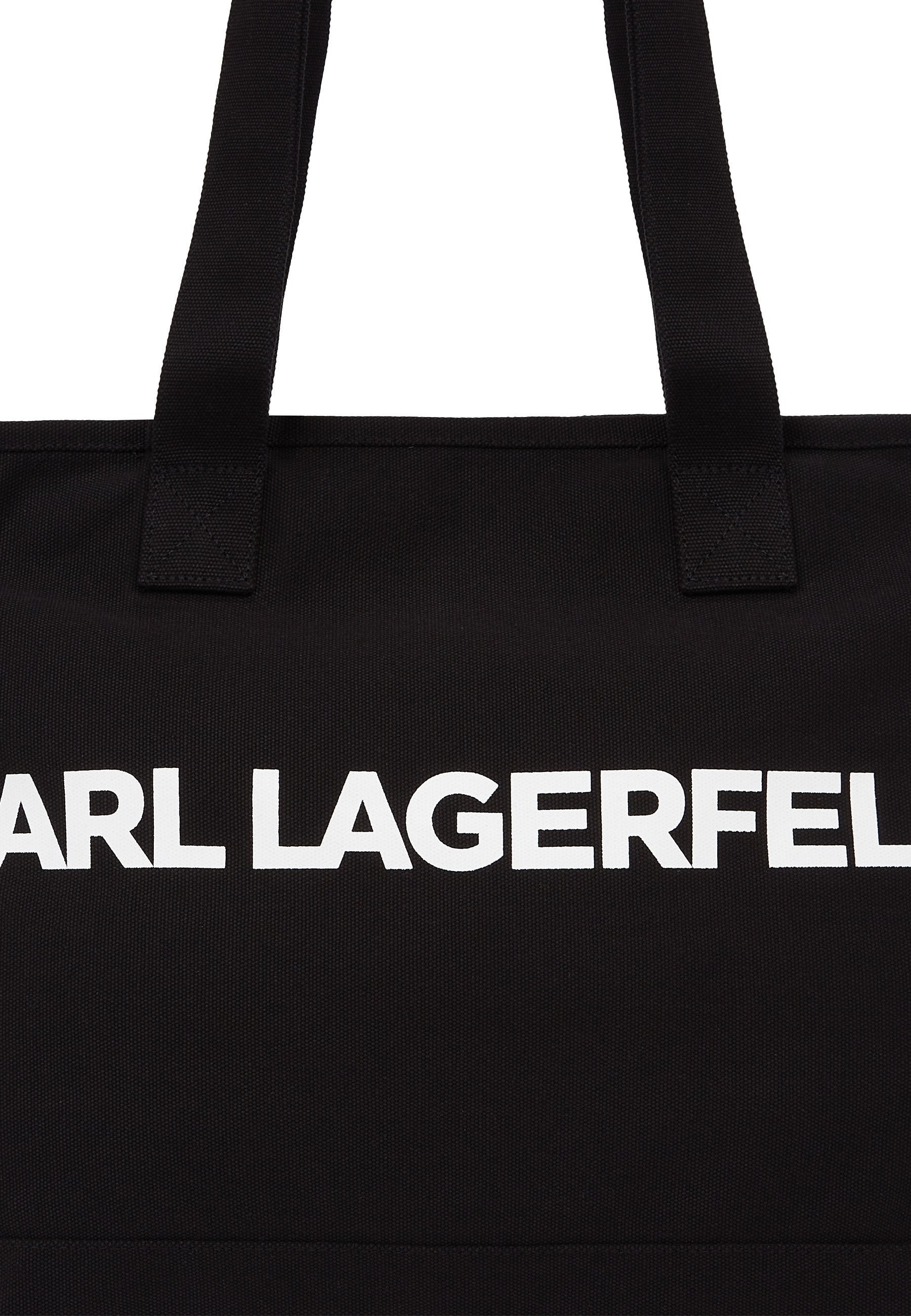 EXTRA LARGE LOGO - Tote bag - black
