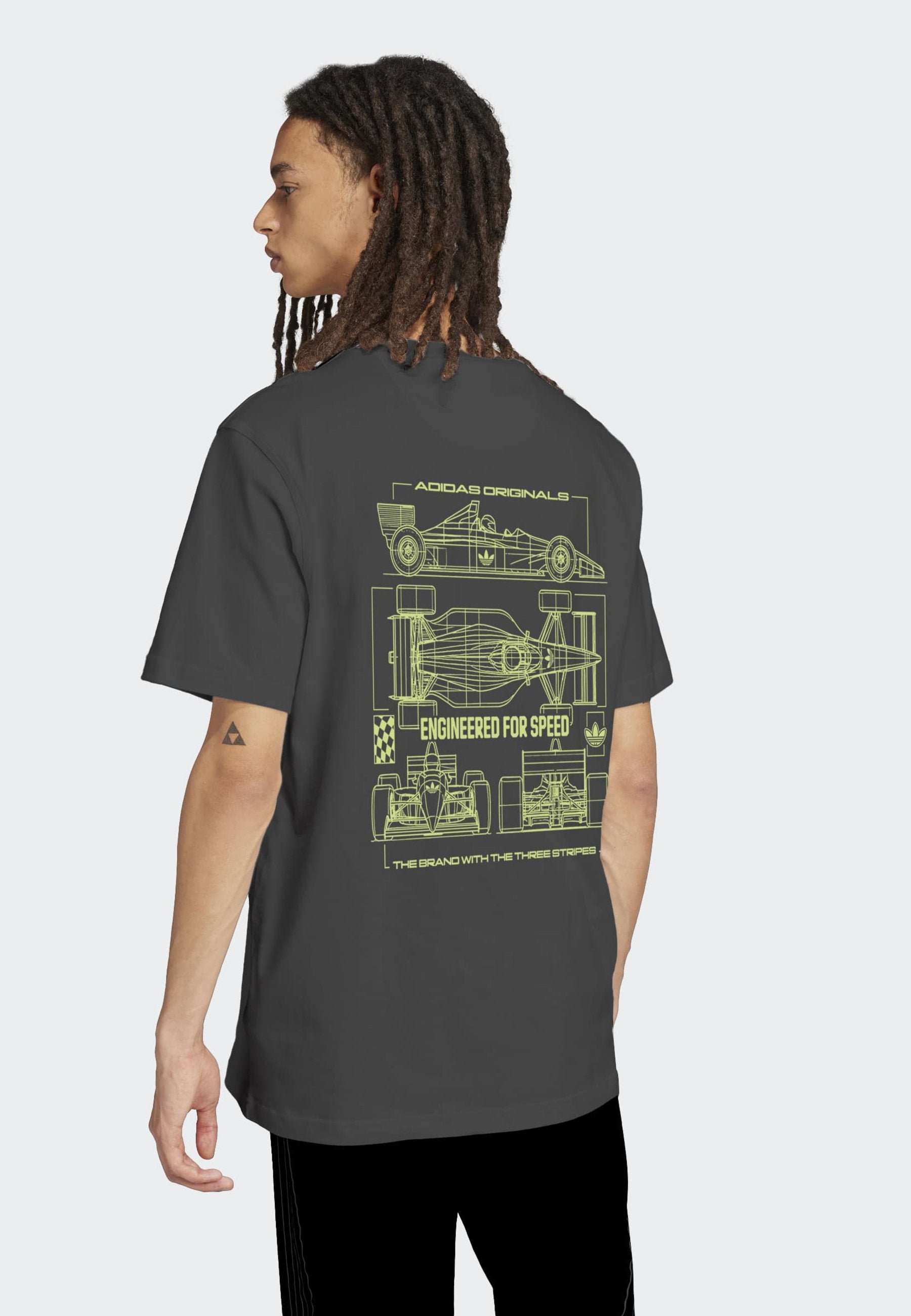RACING CAR - Print T-shirt - grey six