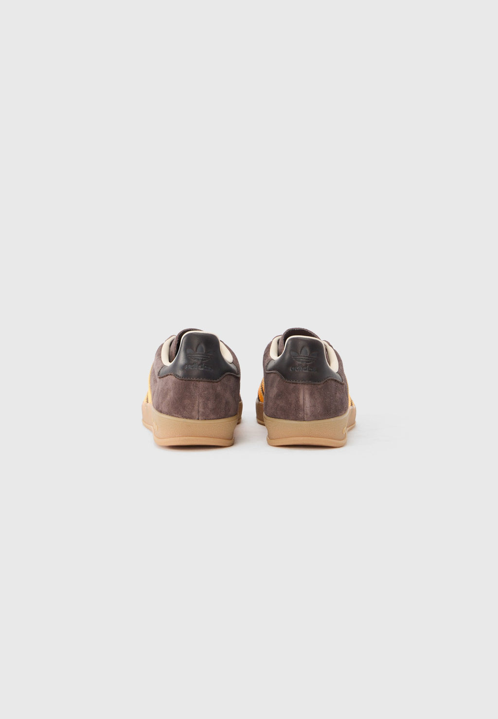 GAZELLE INDOOR UNISEXE - Baskets - marron/lucid tangerine/wonder white