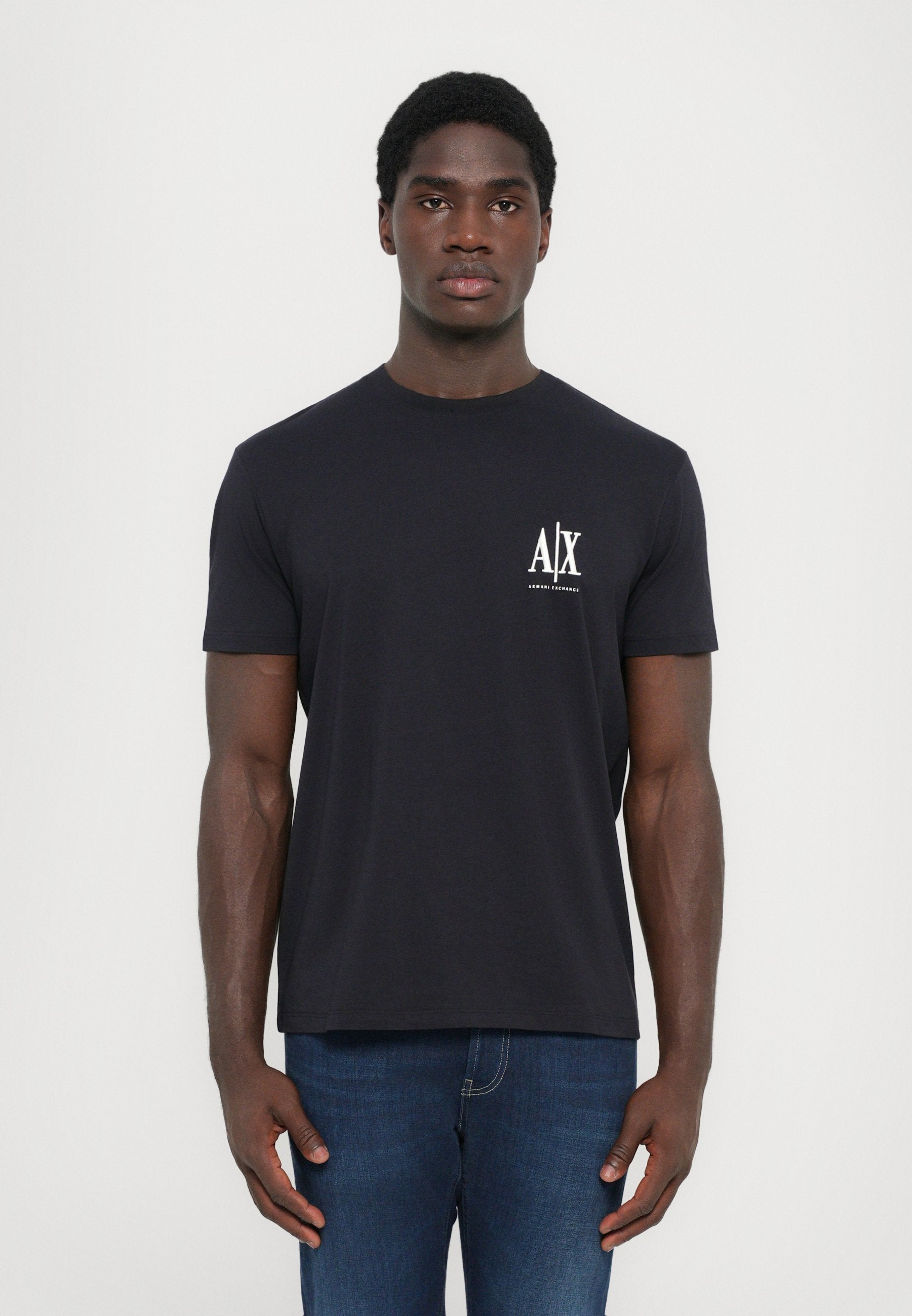 TEE-SHIRT COUPE CLASSIQUE - T-shirt basique - bleu marine profond
