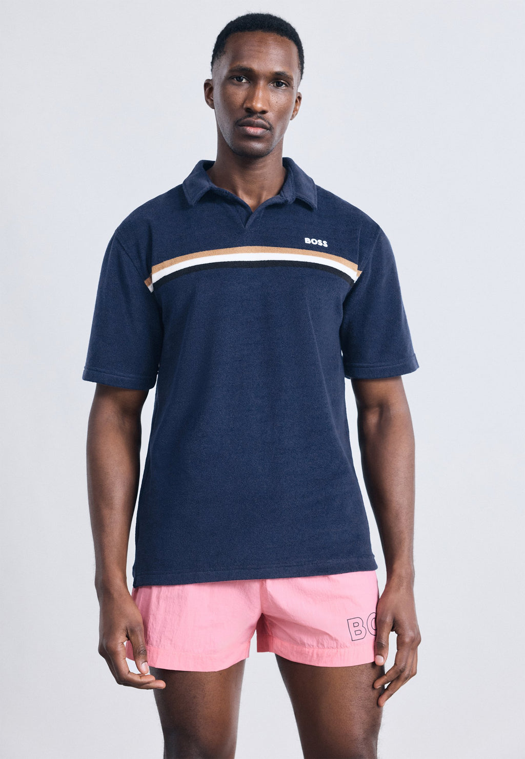 ICONIC POLO SHIRT - Beach accessory - navy