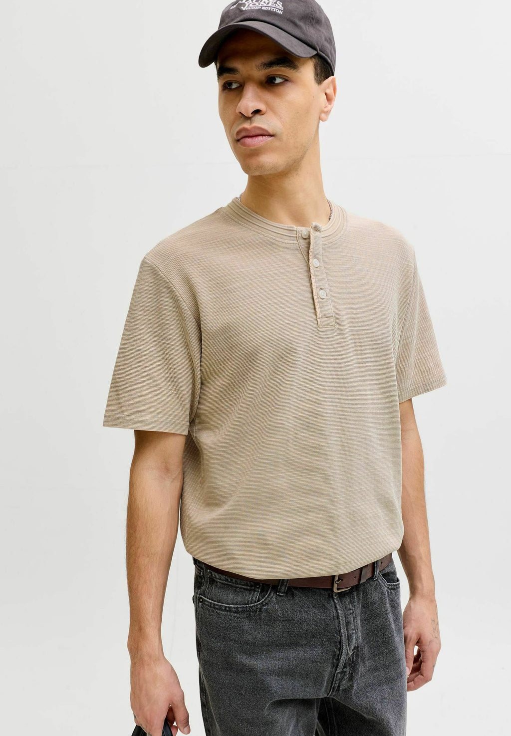 Plain - Basic T-shirt - humus
