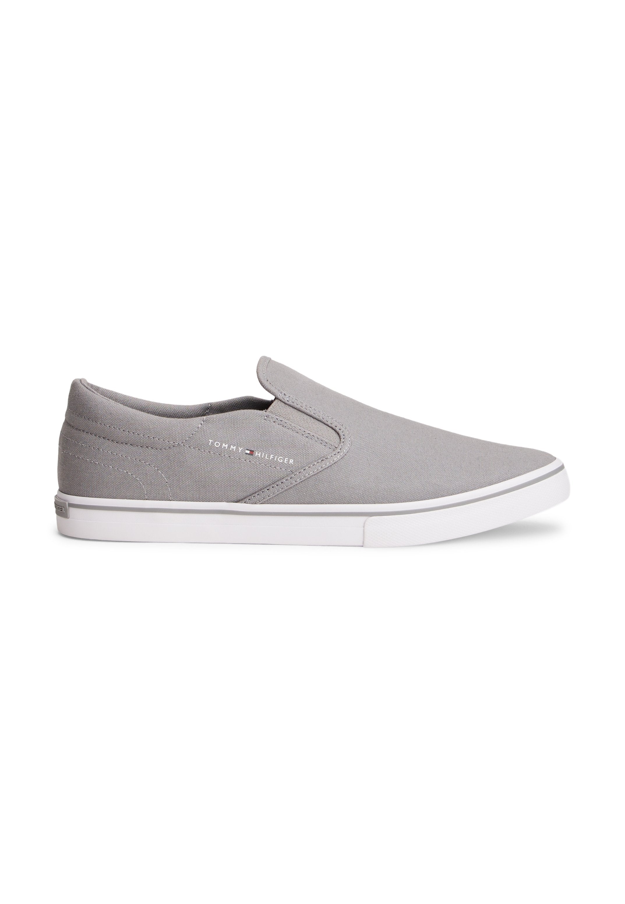 CANVAS SLIP-ON TRAINERS - Trainers - universal grey
