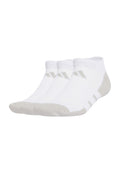 ESSENTIALS CLIMACOOL LOW CUT 3 PAIR PACK - Sports socks - white/grey two
