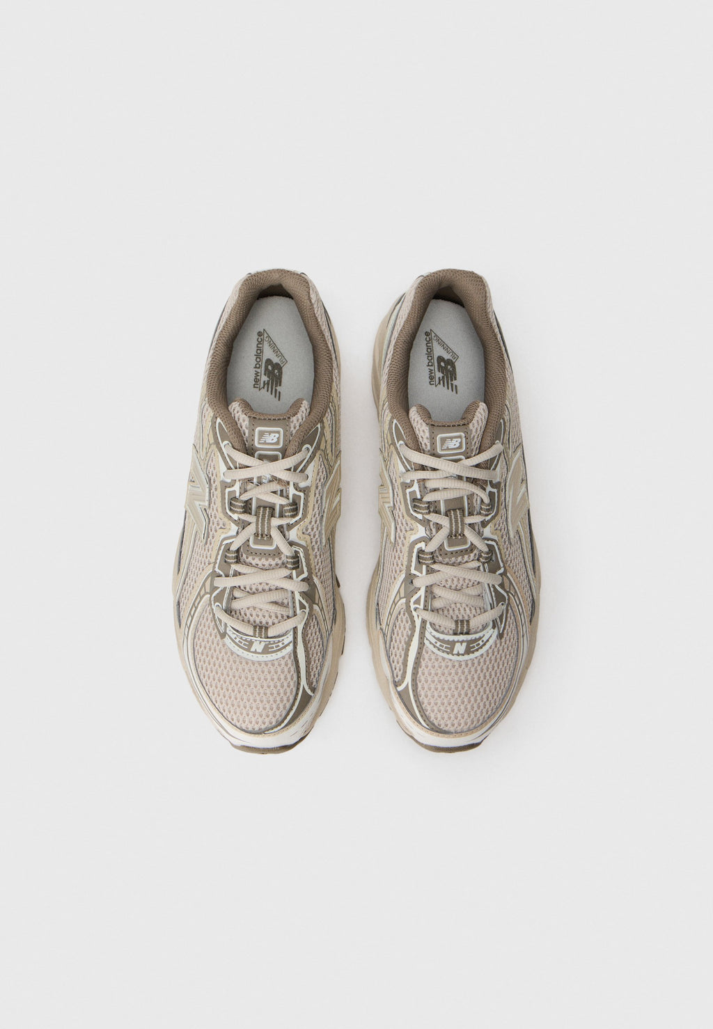 U740 UNISEXE - Baskets - argenté/beige