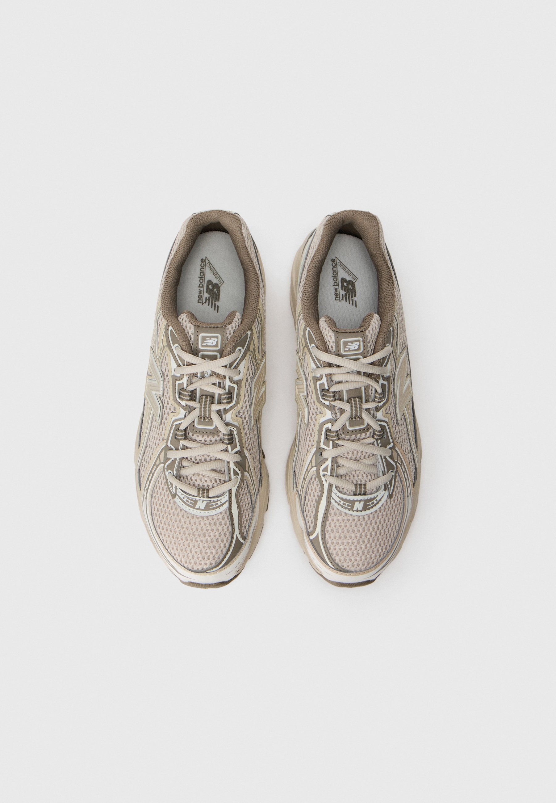 U740 UNISEXE - Baskets - argenté/beige