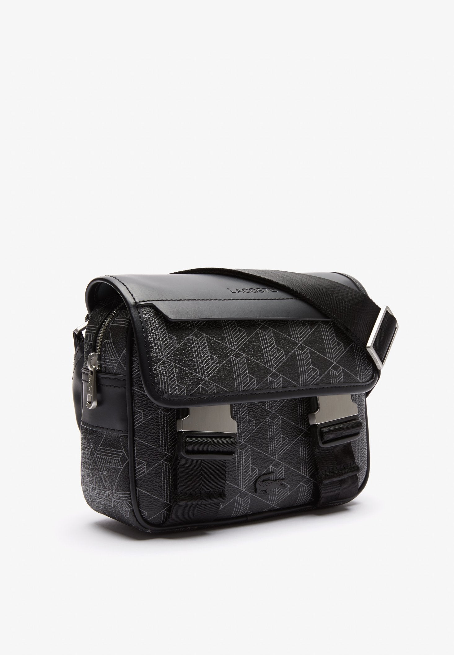 MESSENGER BAG - Cross body bag - noir gris