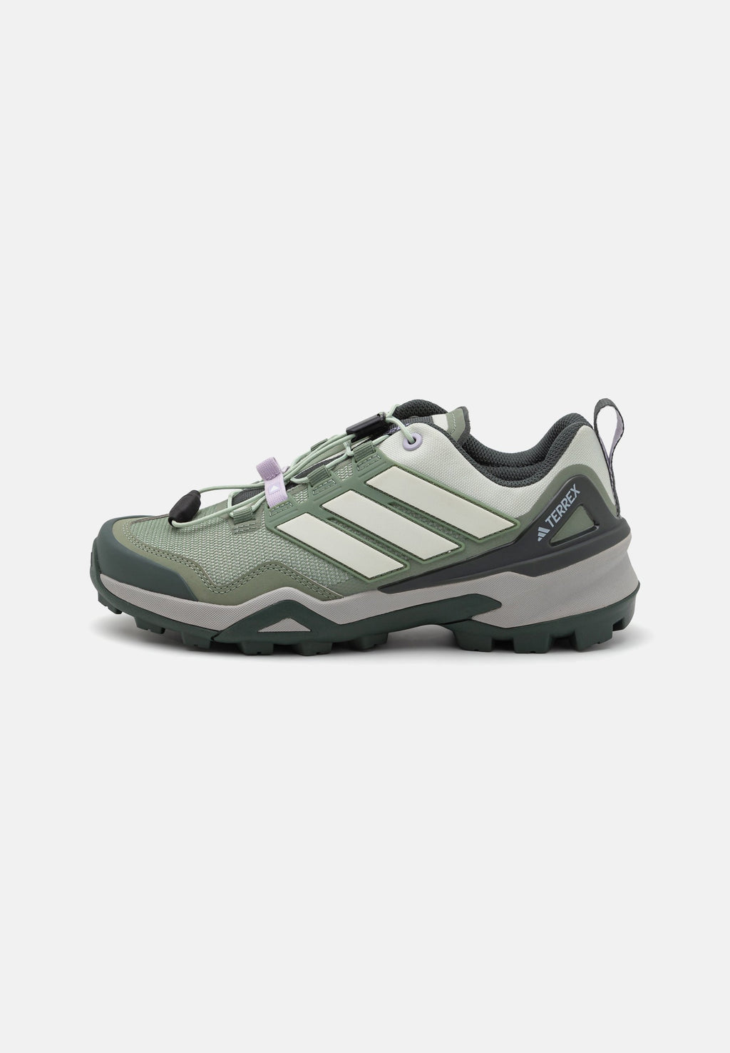 TERREX SKYCHASER - Chaussures de randonnée - vert lin/blanc cassé/silver dawn