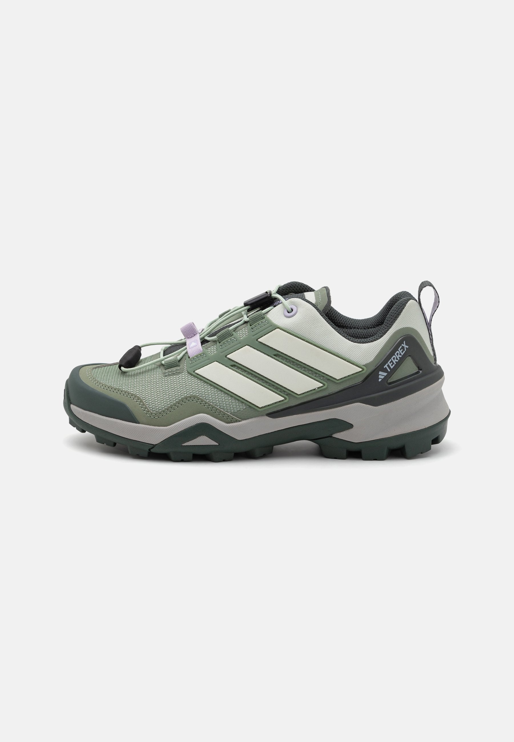 TERREX SKYCHASER - Chaussures de randonnée - vert lin/blanc cassé/silver dawn