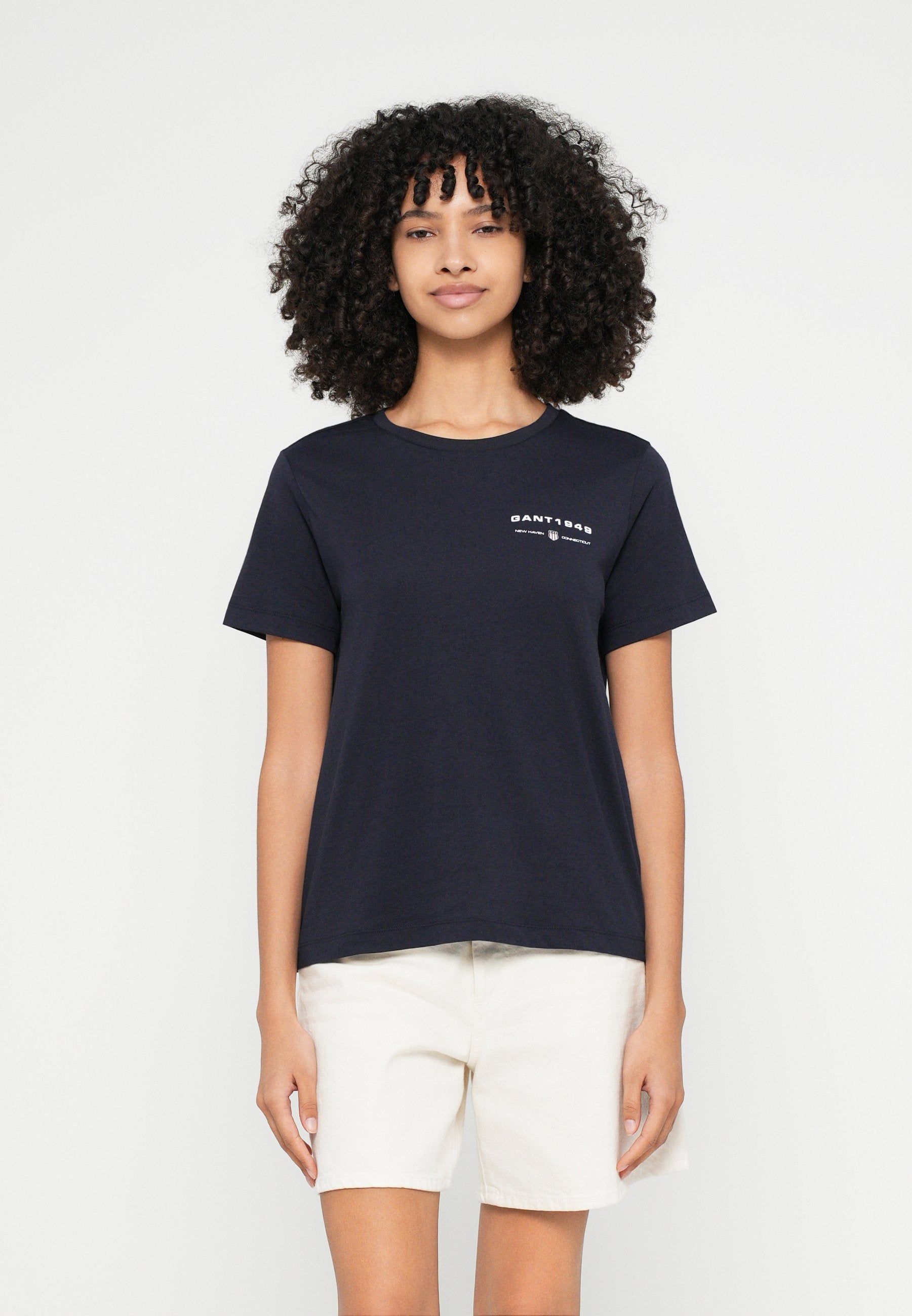 GRAPHIC - Basic T-shirt - evening blue