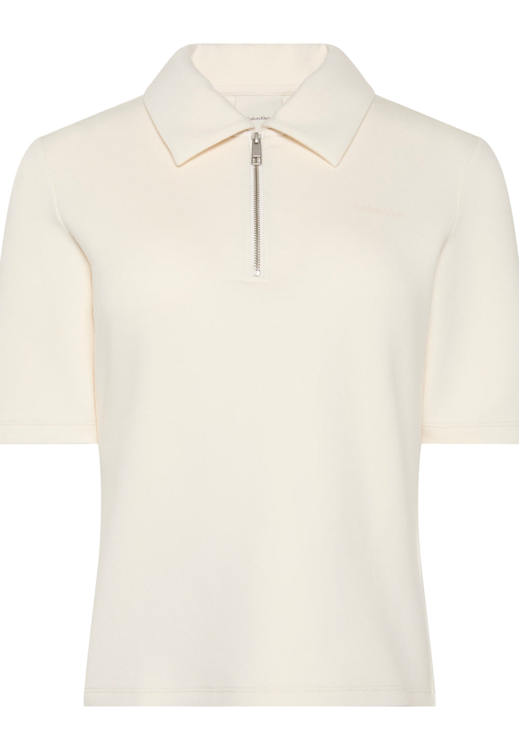 SPACER HALFZIP - Polo shirt - tofu