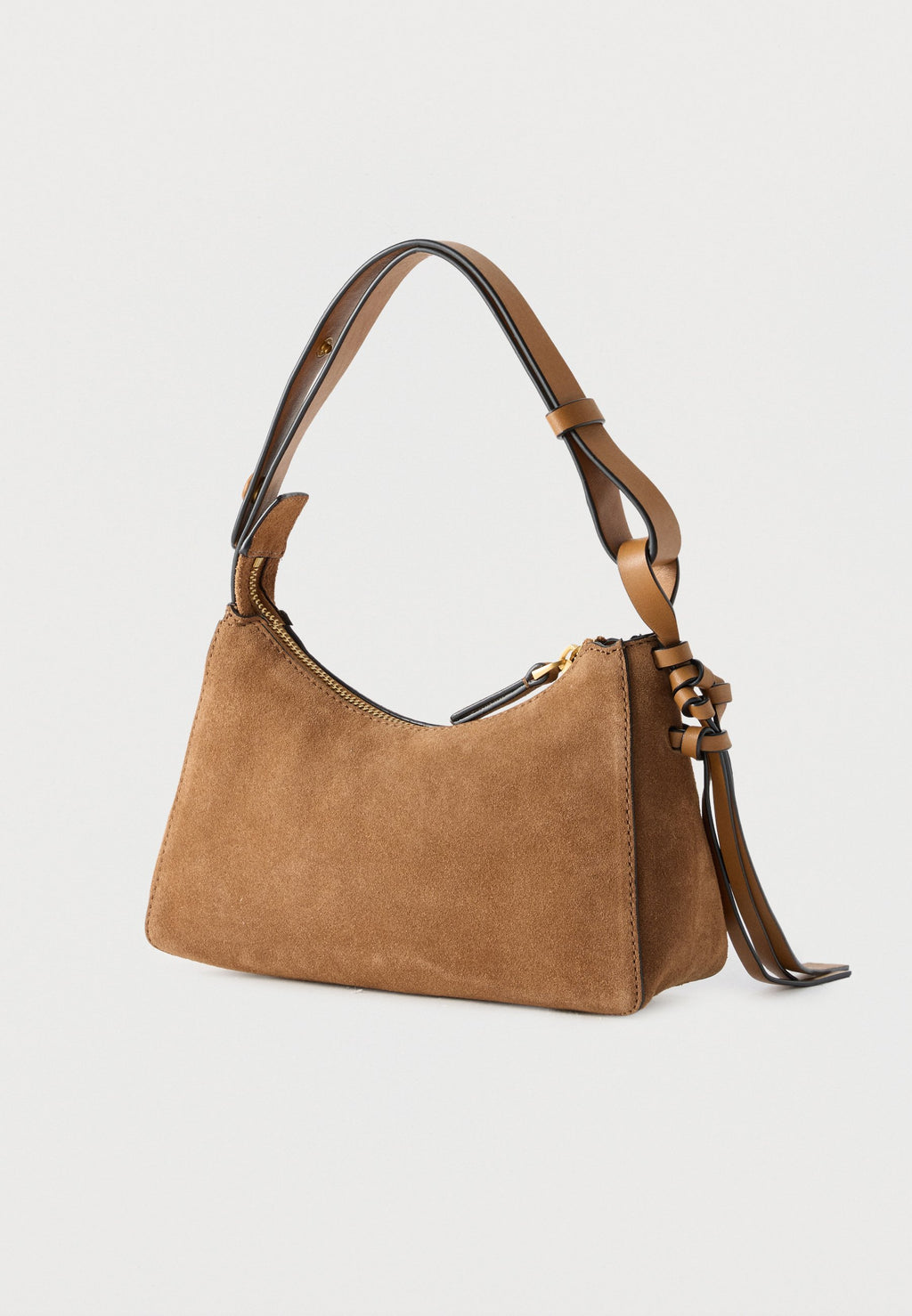 STATEMENT MINI BAG - Handbag - cognac
