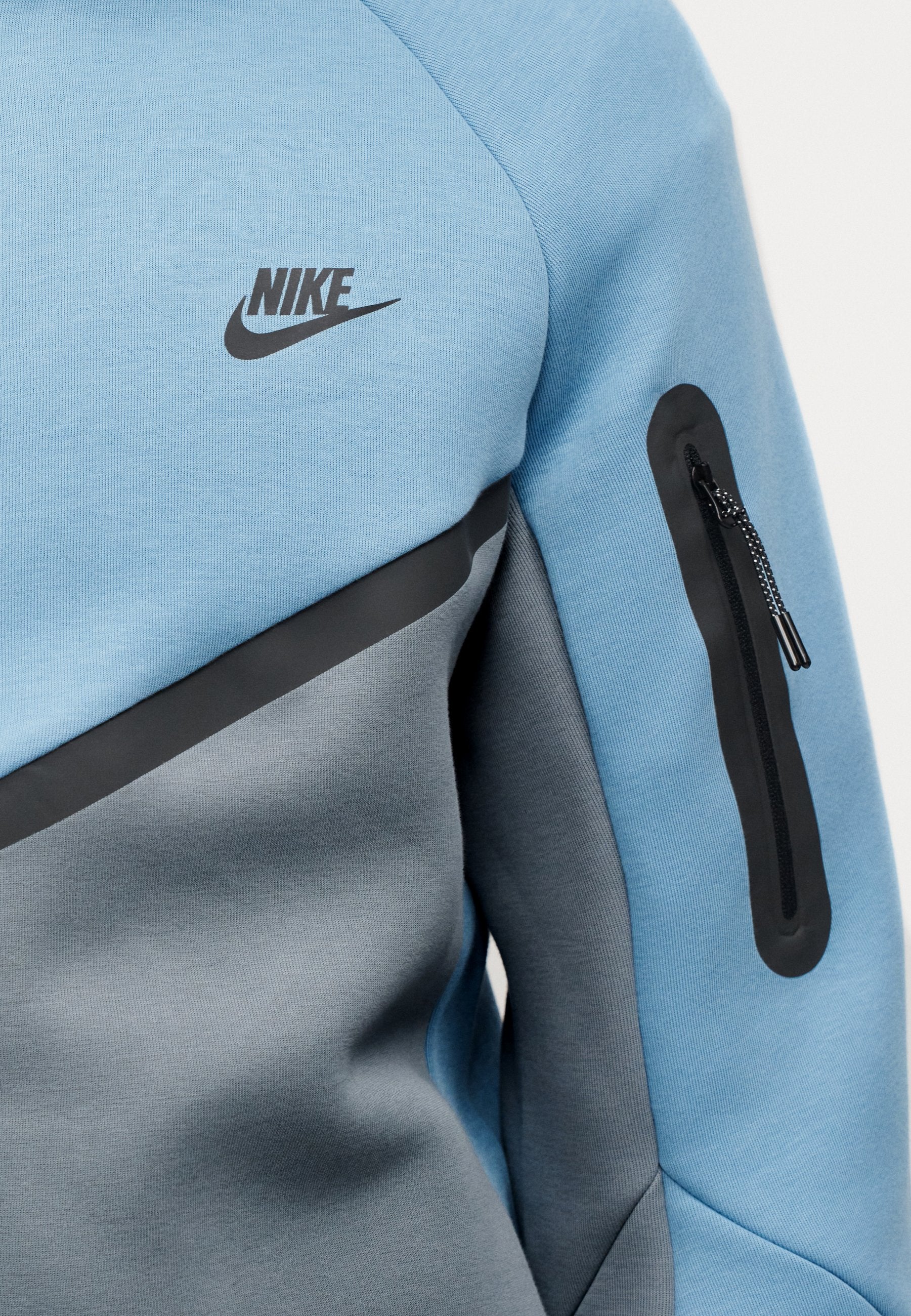 Fleece jacket - work blue/cool grey/black