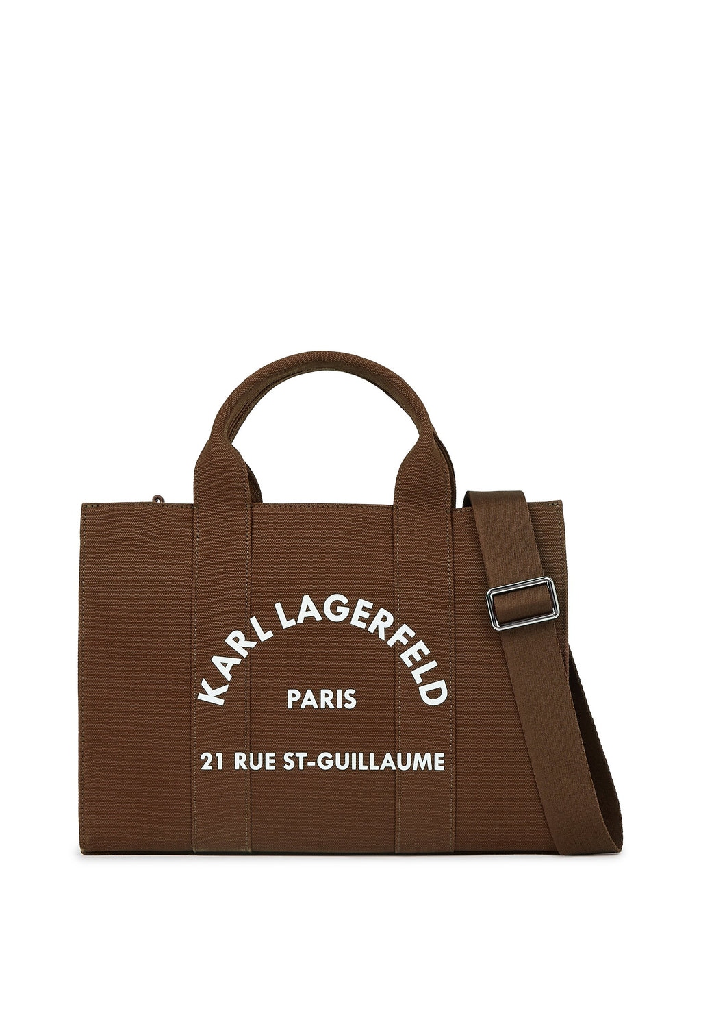 SQUARE MEDIUM - Tote bag - friar brown