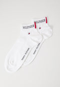 MEN QUARTER TAB 2 PACK - Socks - white